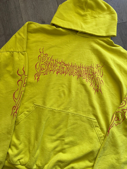 Balenciaga Darkwave Logo Hoodie