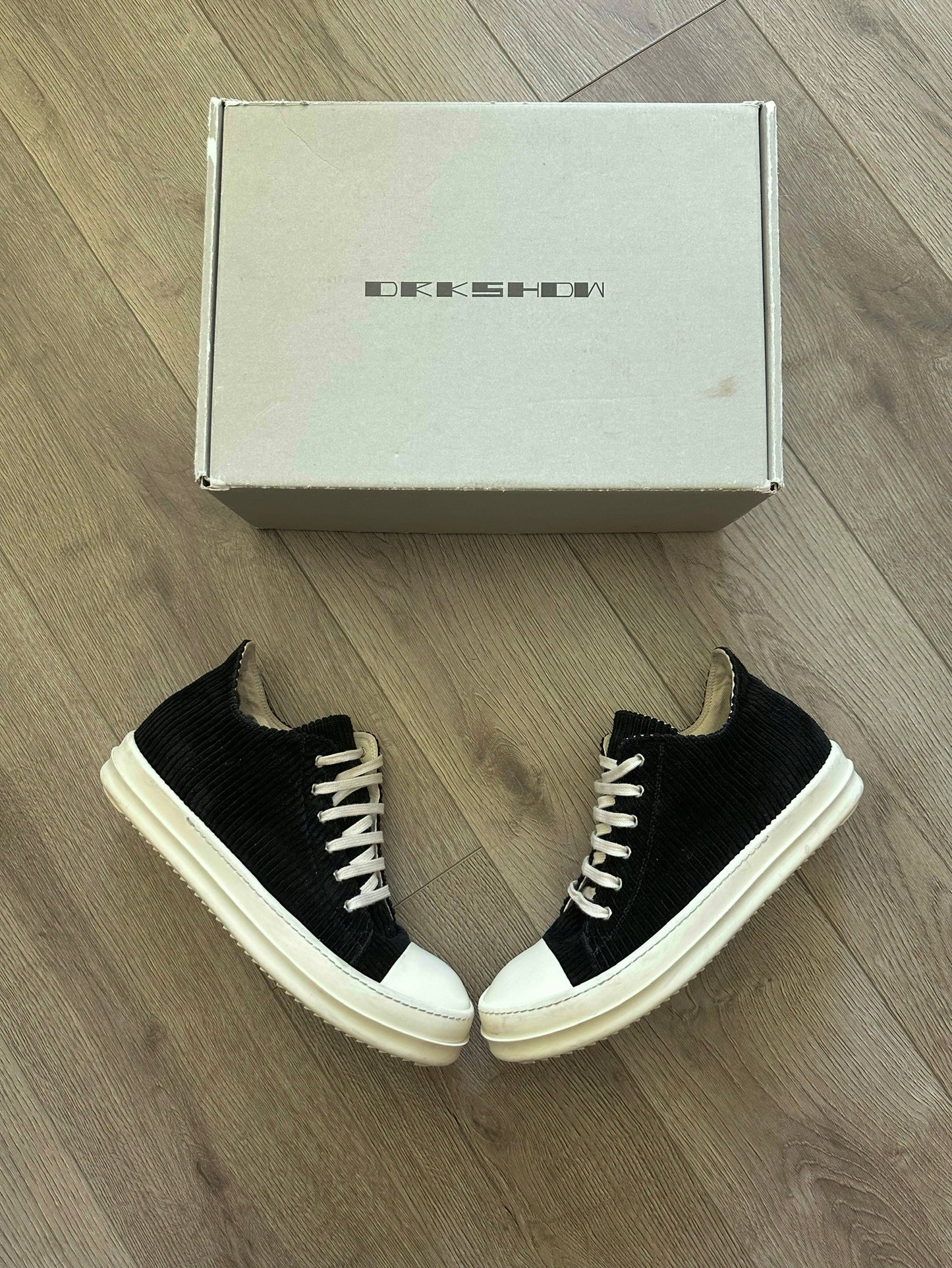 Rick Owens DRKSHDW Corduroy Ramones