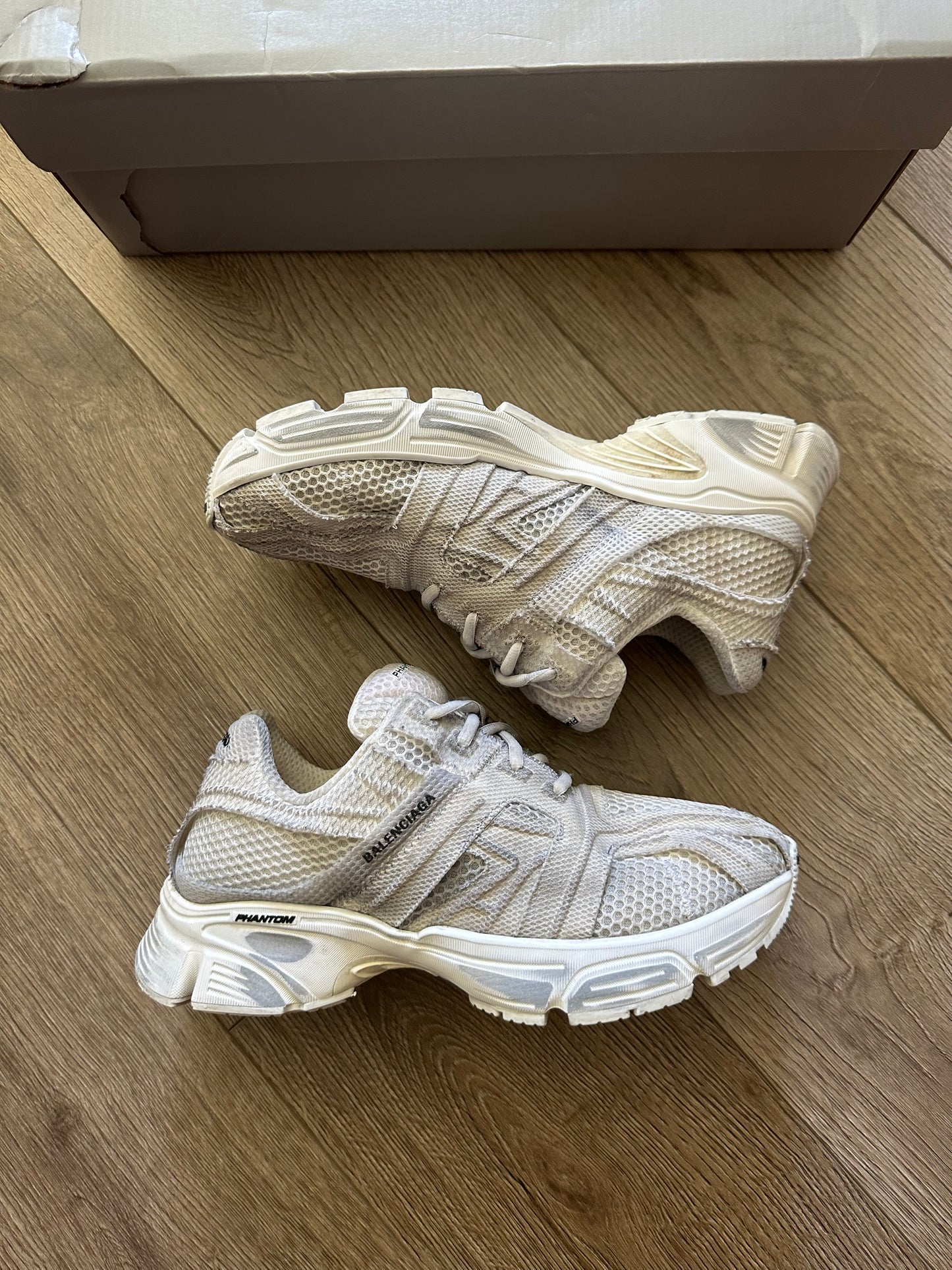 Balenciaga Phantom Washed White