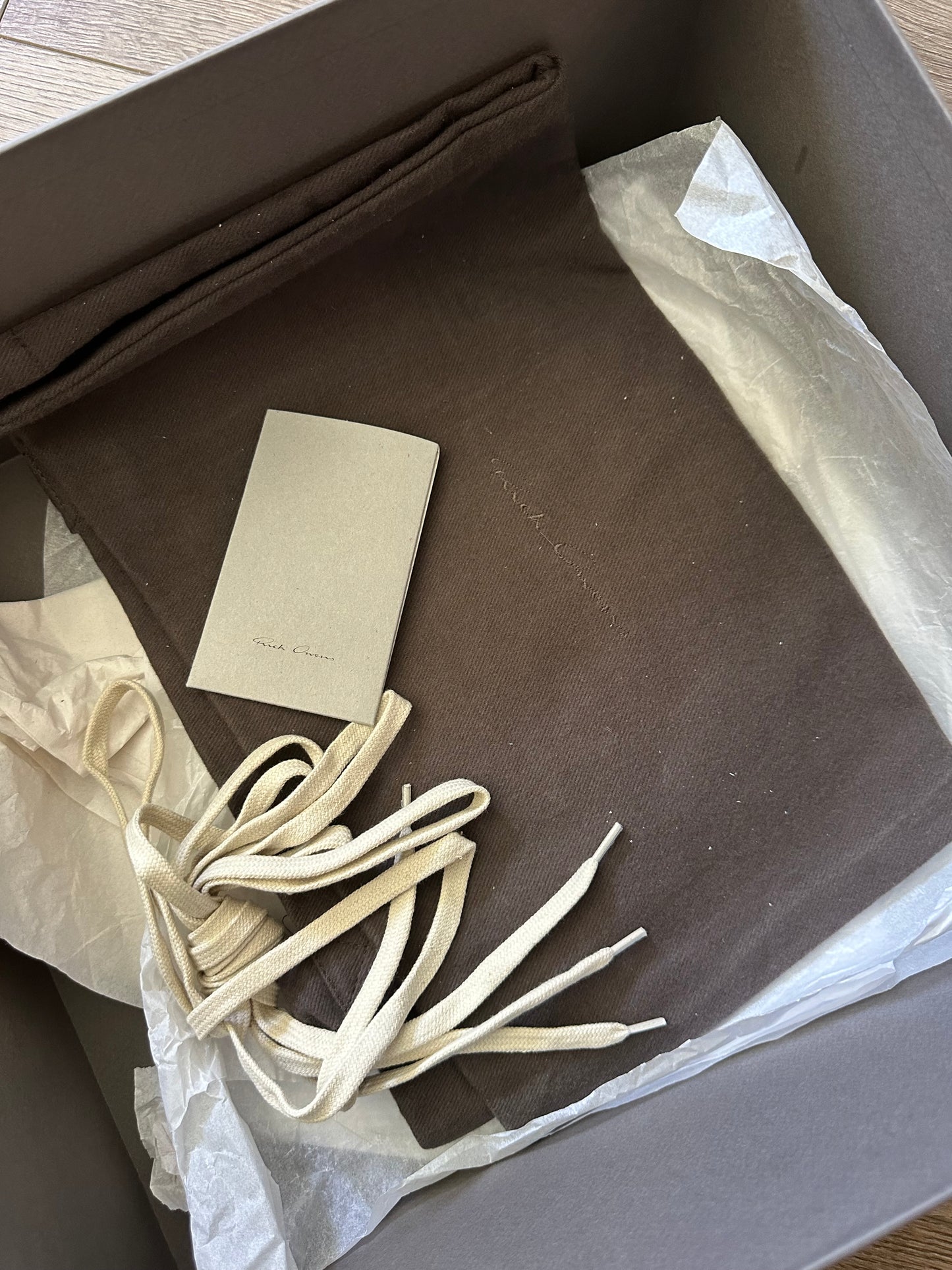 Rick Owens Off-White High Ramones