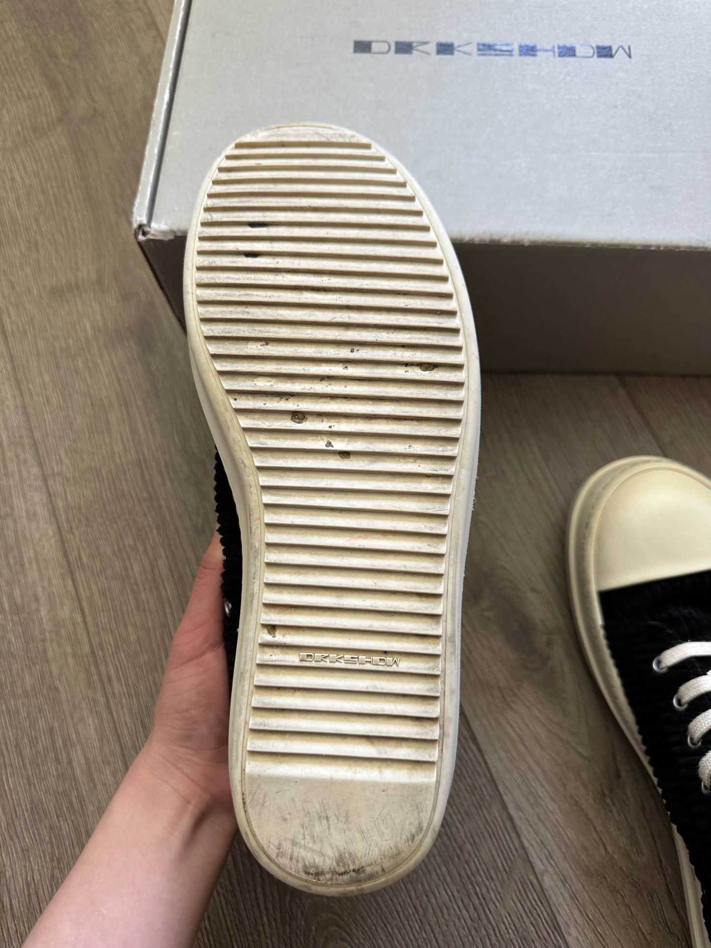 Rick Owens DRKSHDW Corduroy Ramones