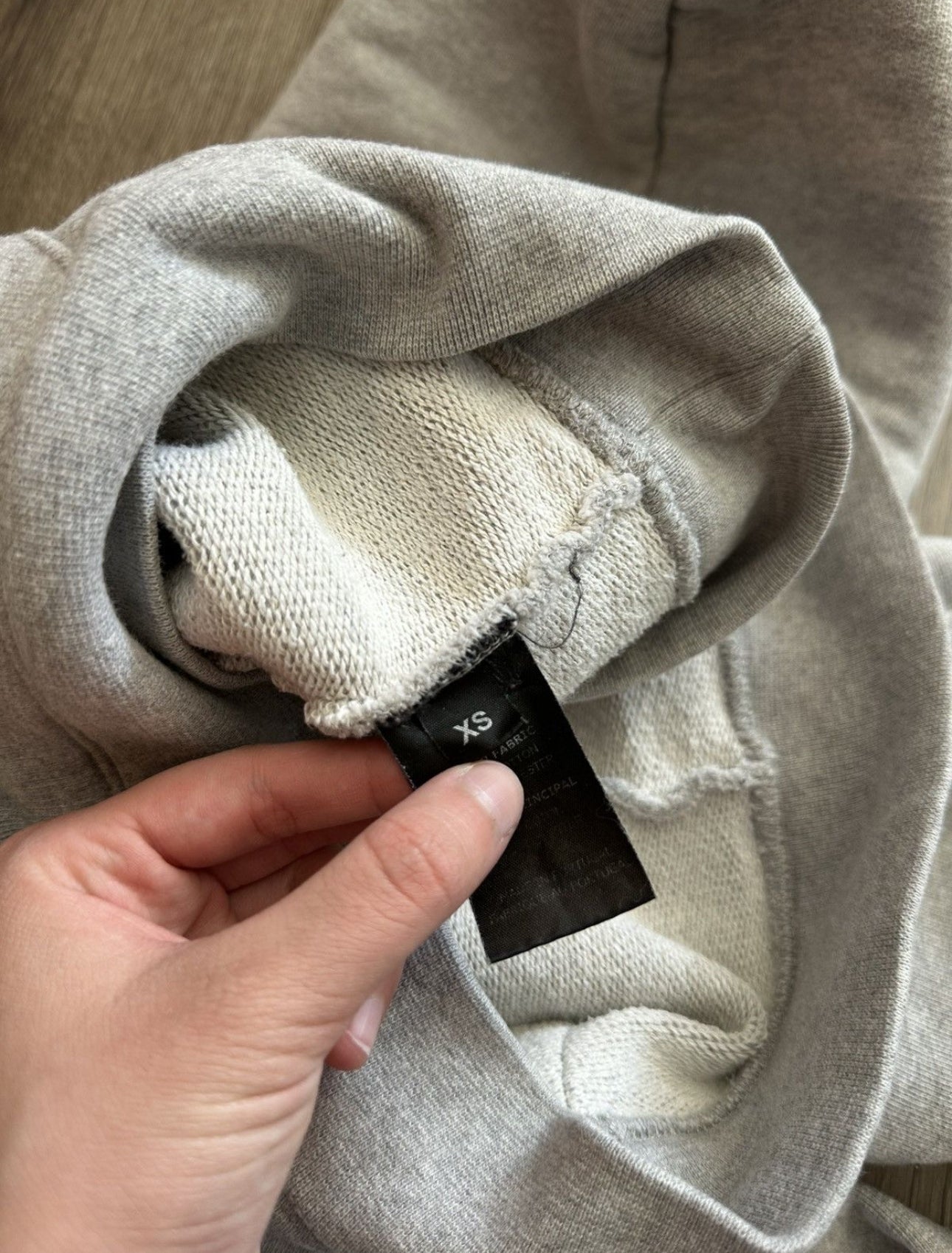 Vetements AW18 Misplaced Logo Hoodie