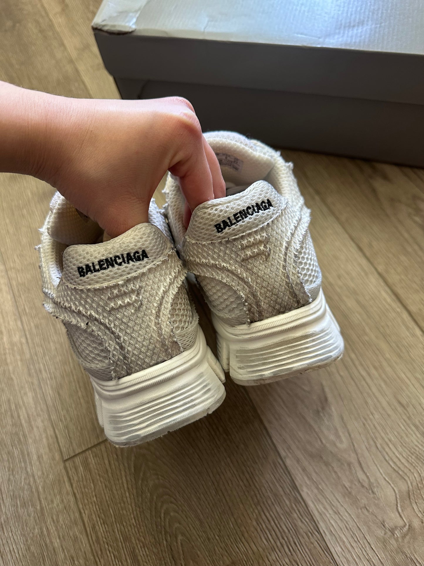 Balenciaga Phantom Washed White