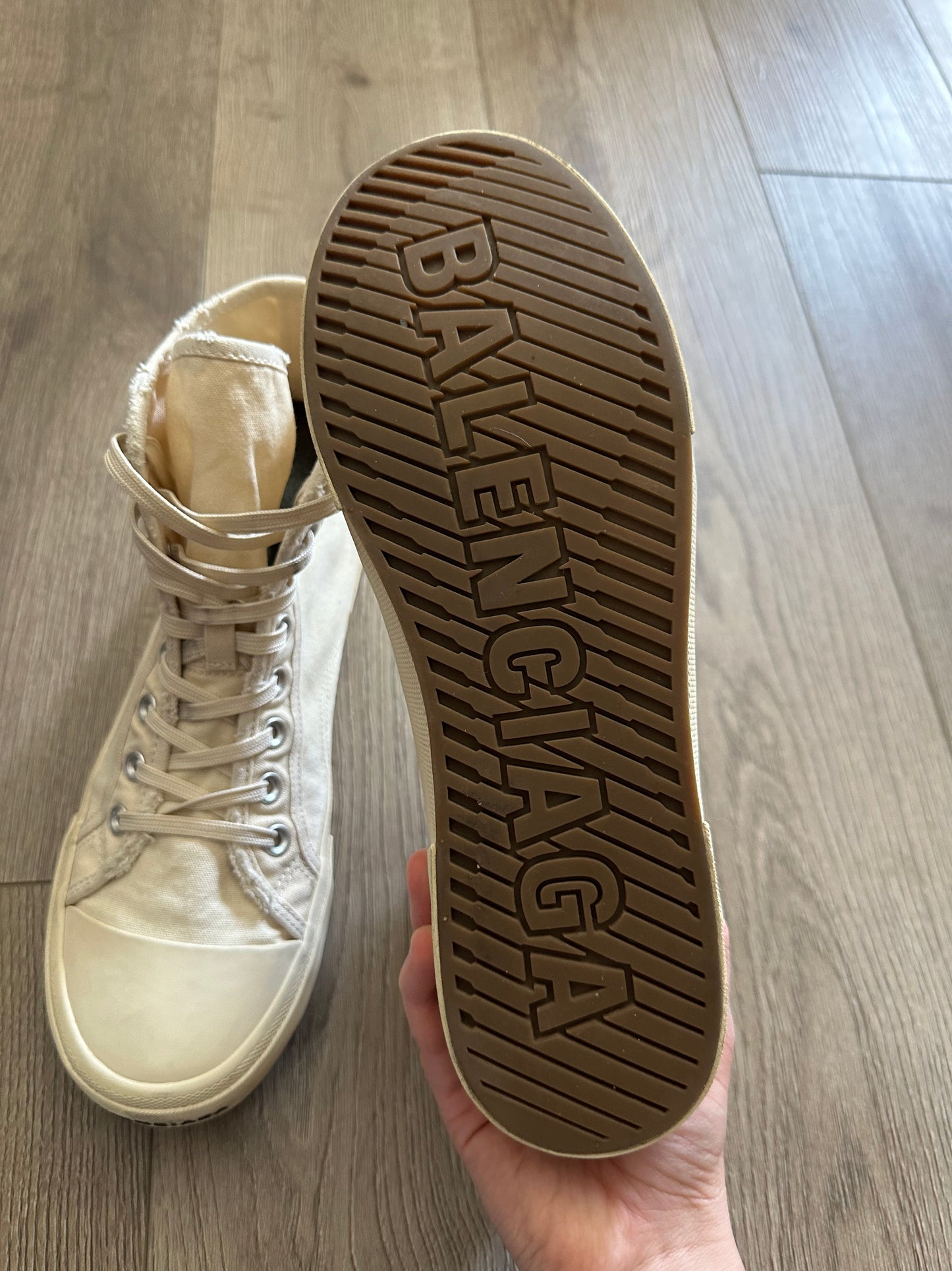 Balenciaga Paris Destroyed High Top