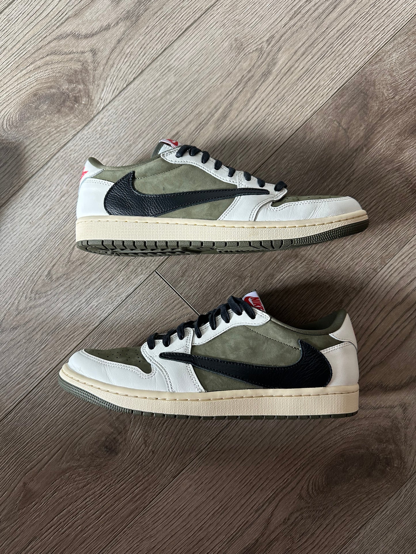 Travis Scott Medium Olive Jordan 1 Low