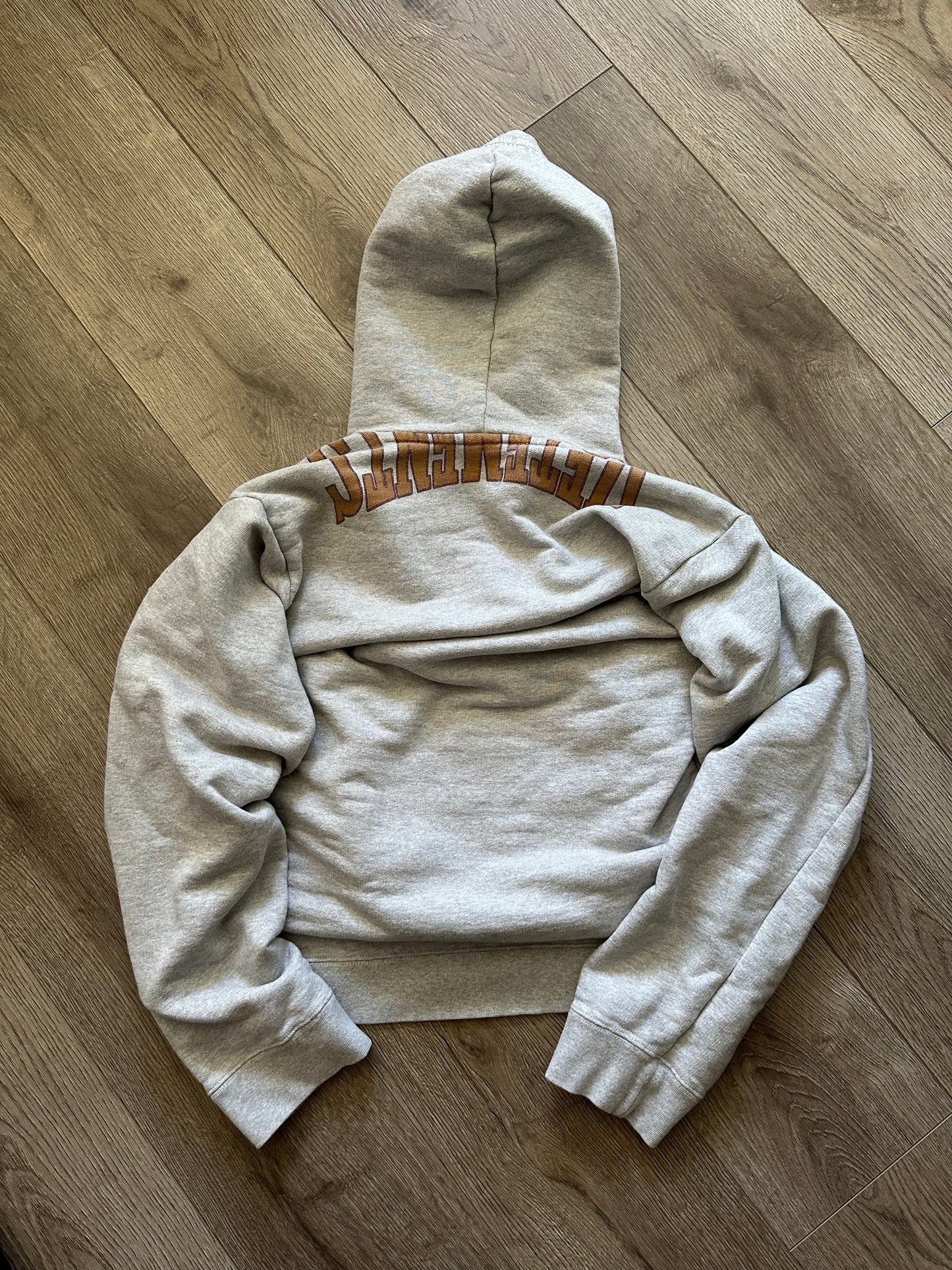 Vetements AW18 Misplaced Logo Hoodie