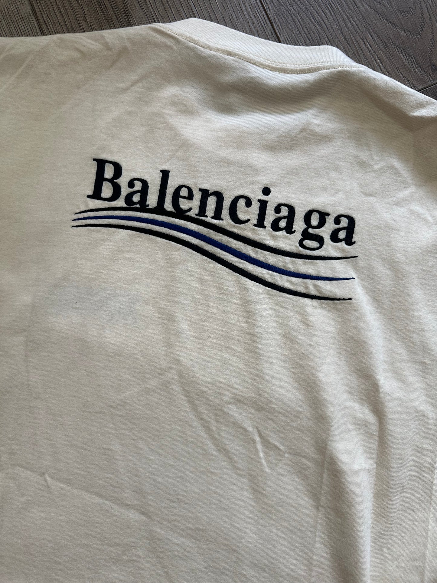 Balenciaga Political Campaign Logo T-Shirt