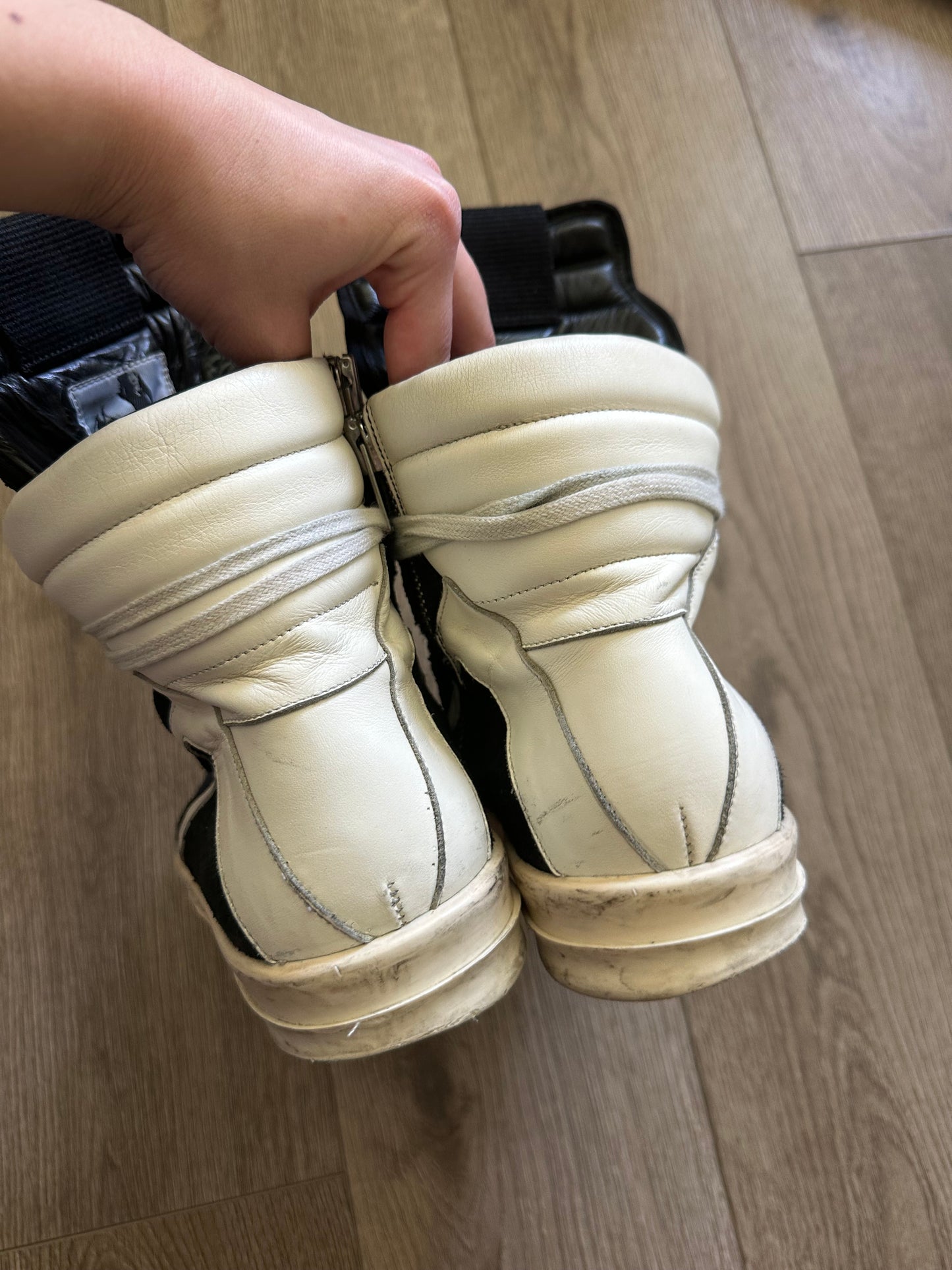 Rick Owens Suede Geobasket
