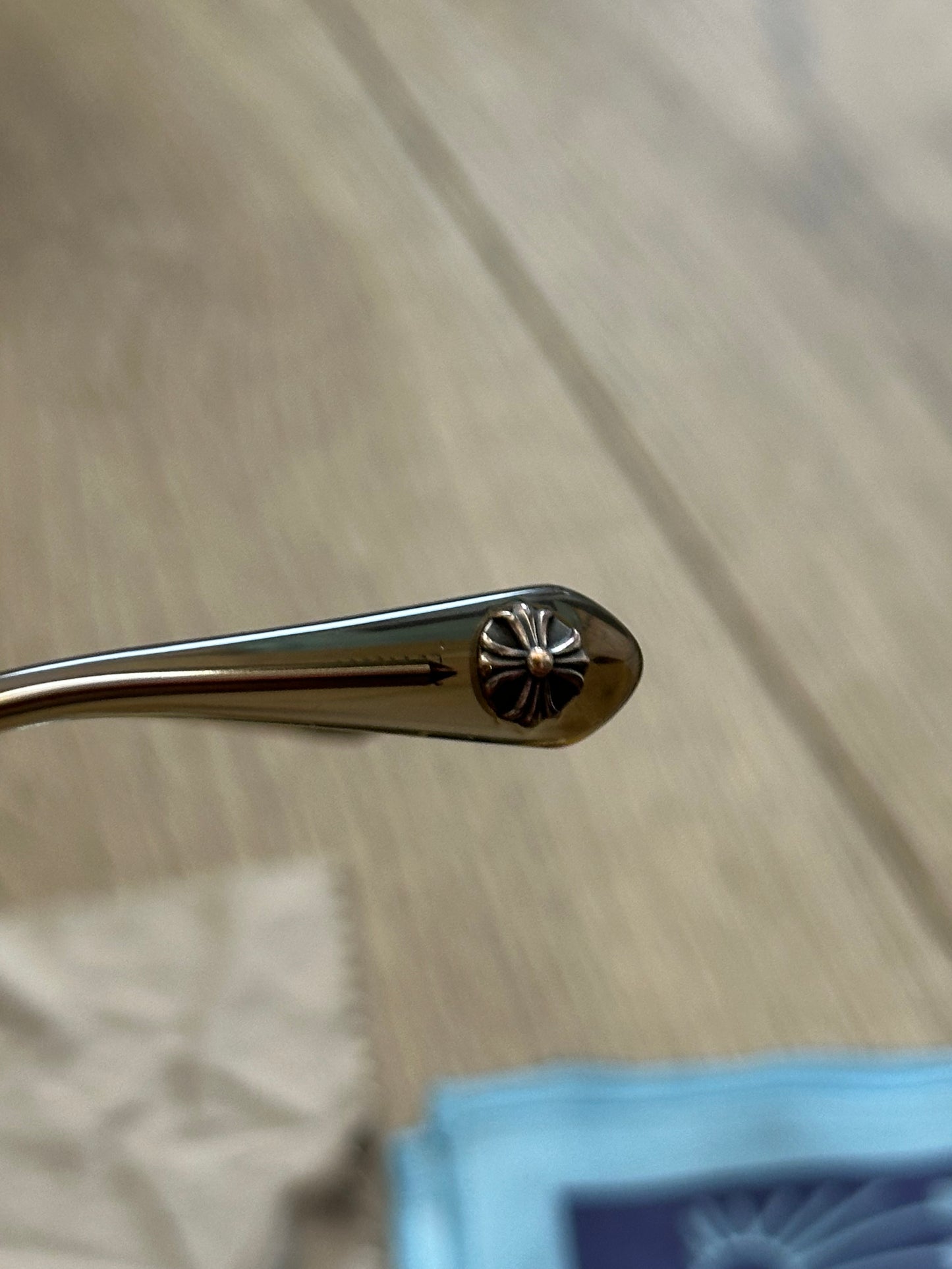 Chrome Hearts Cox Ucker Army Lens Sterling Silver 52-19-153