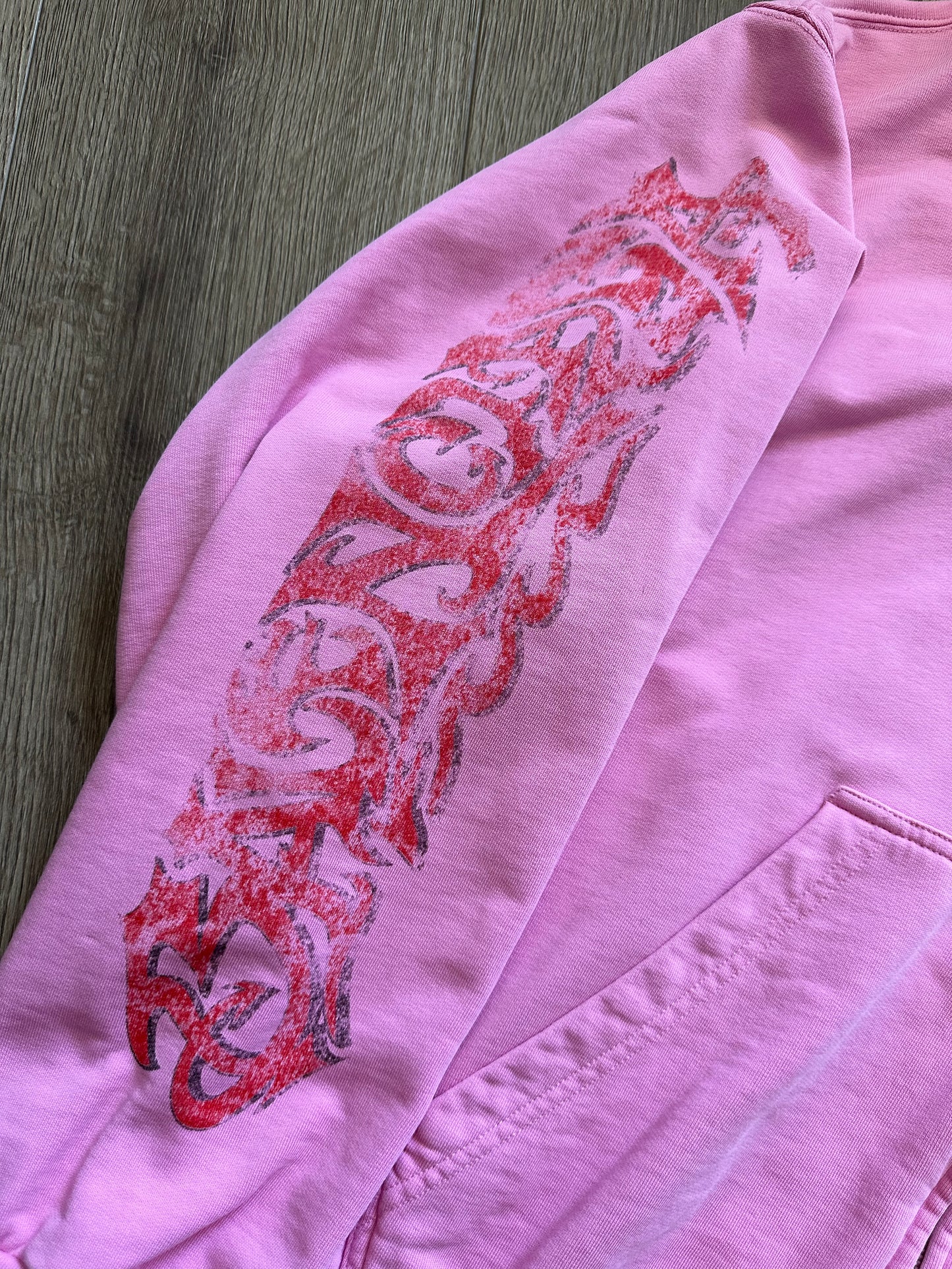 Balenciaga Pink Offshore Zip Up
