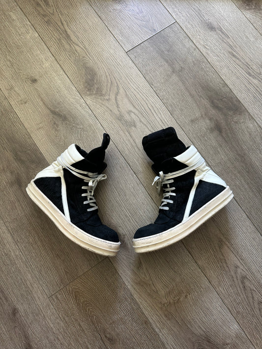 Rick Owens Suede Geobasket