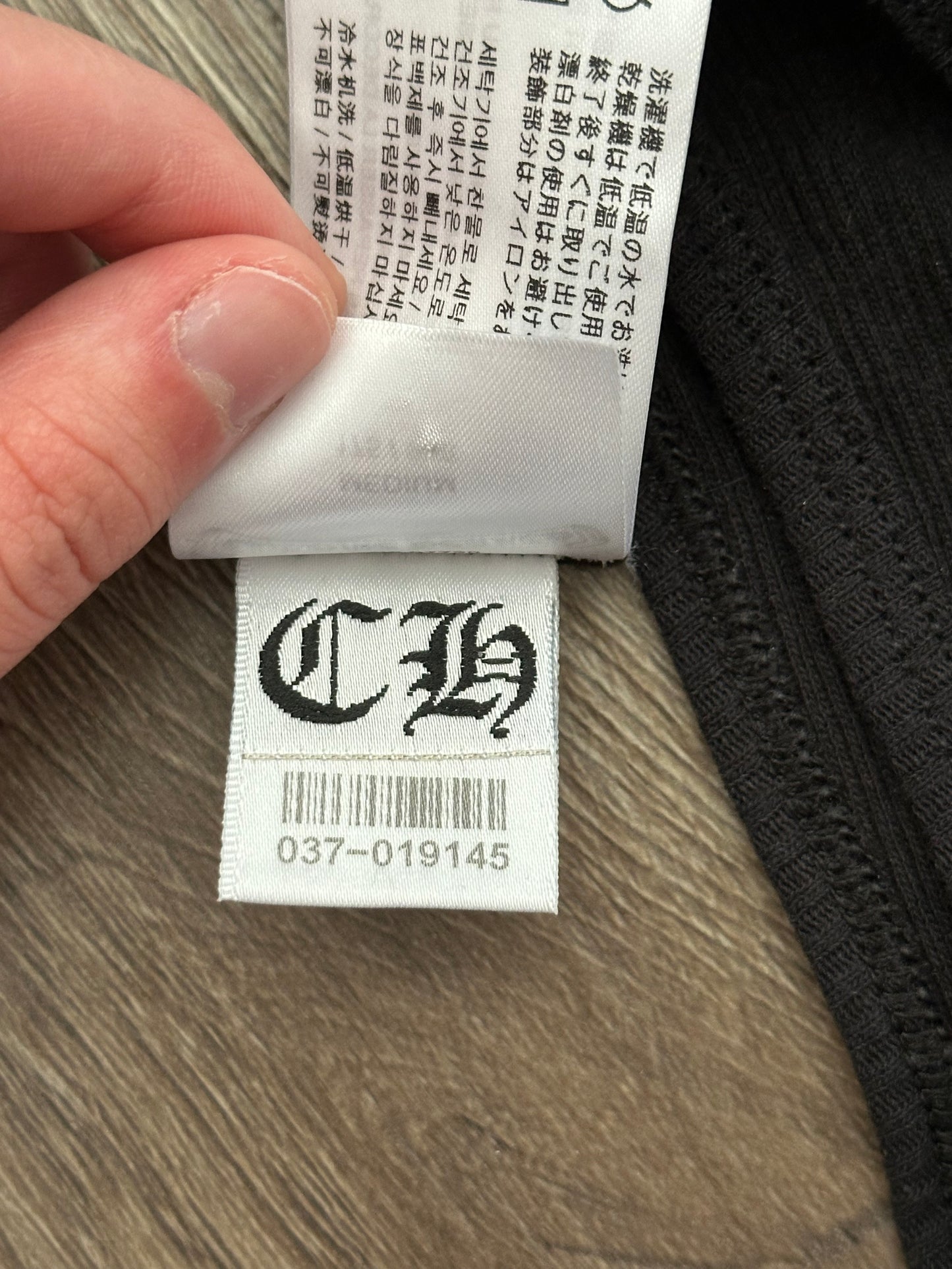 Chrome Hearts Tank Top Black T-Bar