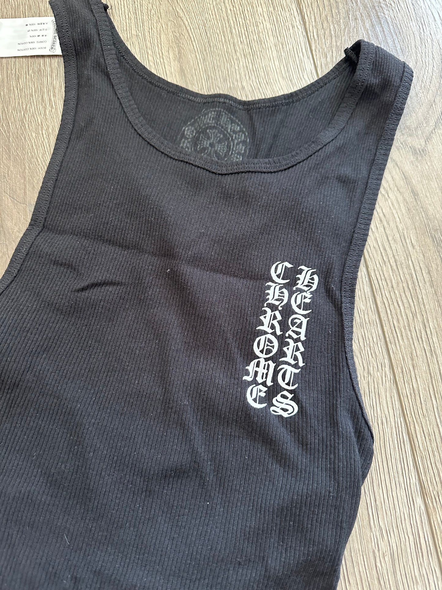 Chrome Hearts Tank Top Black T-Bar