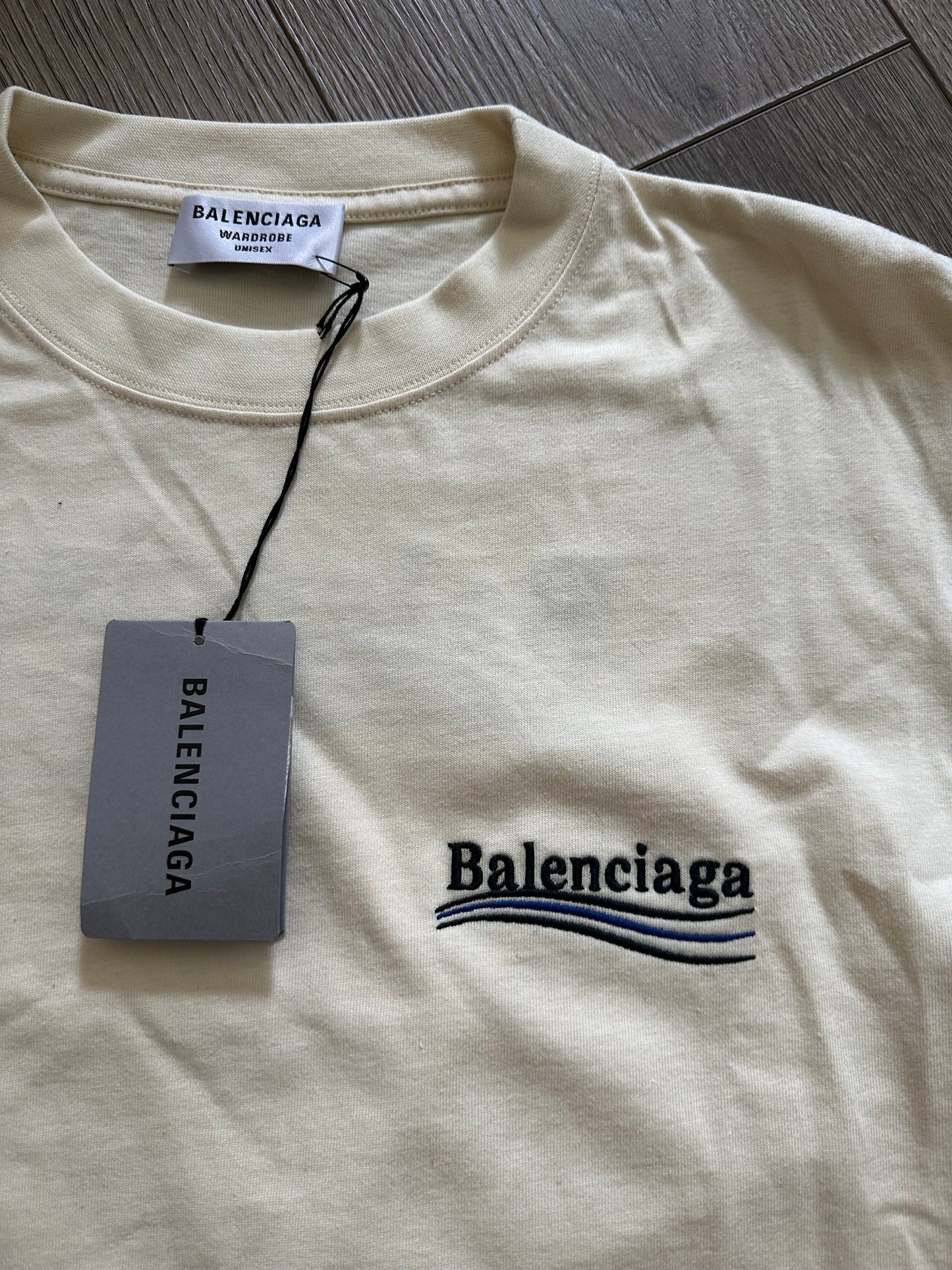 Balenciaga Political Campaign Logo T-Shirt