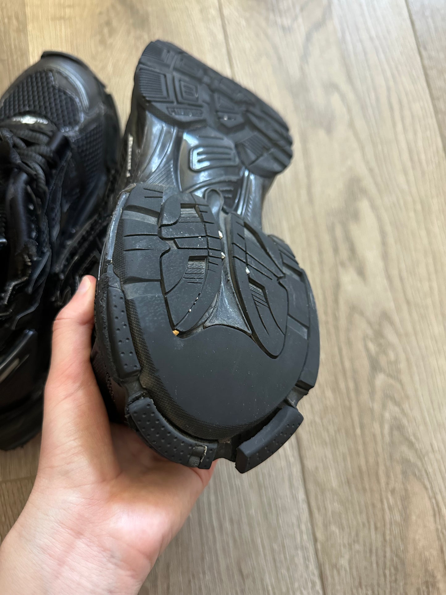 Balenciaga Black Runners