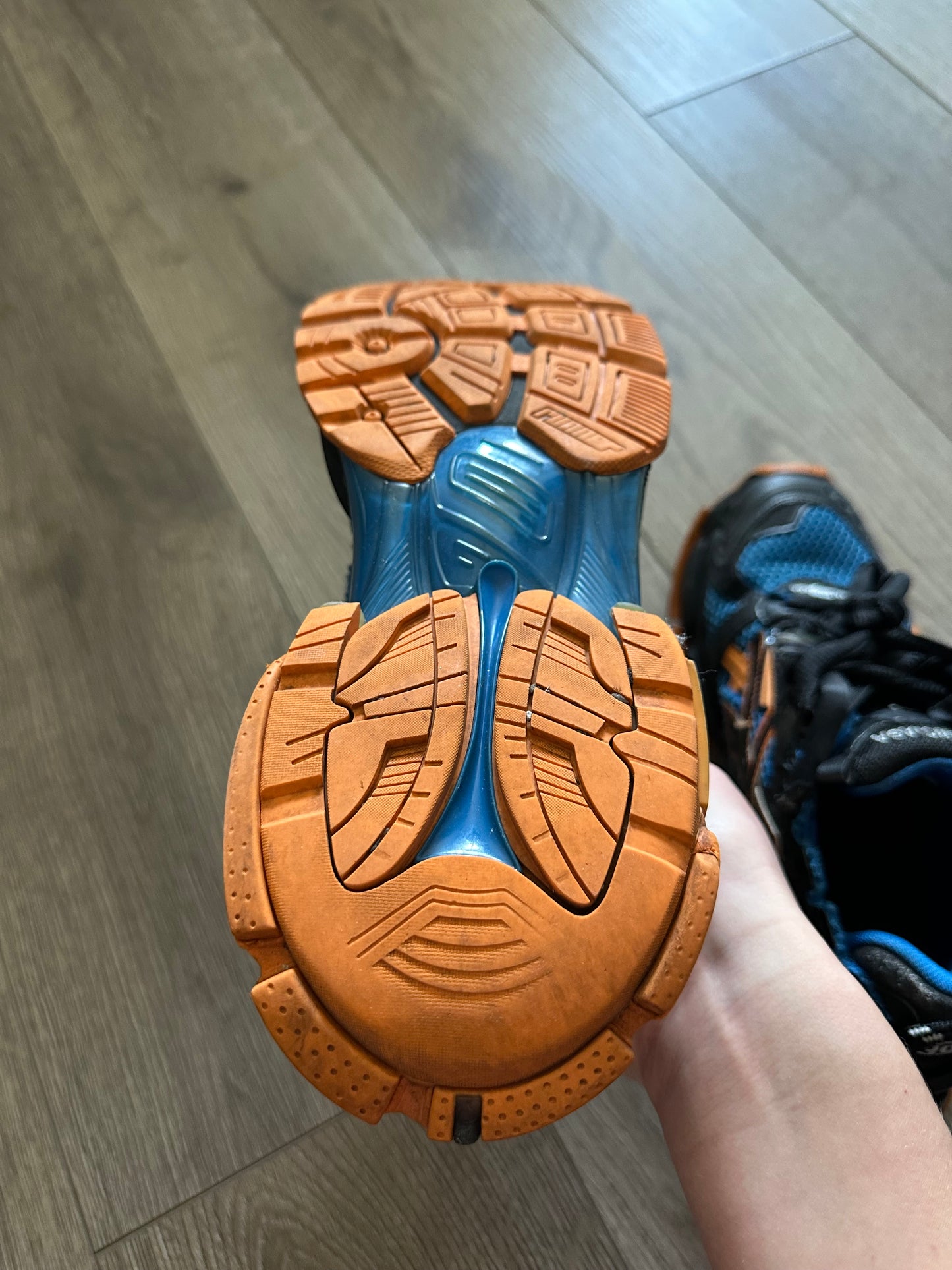 Balenciaga Orange Blue Runners