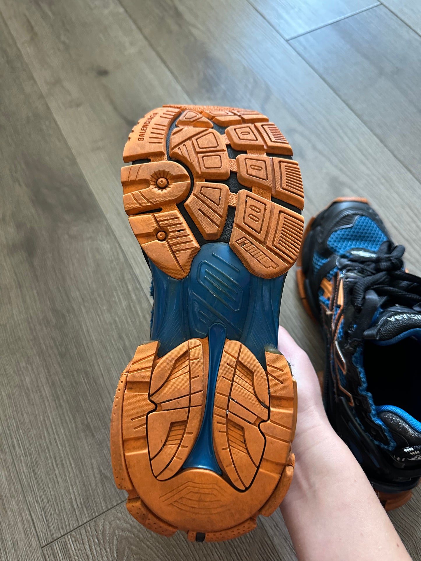 Balenciaga Orange Blue Runners