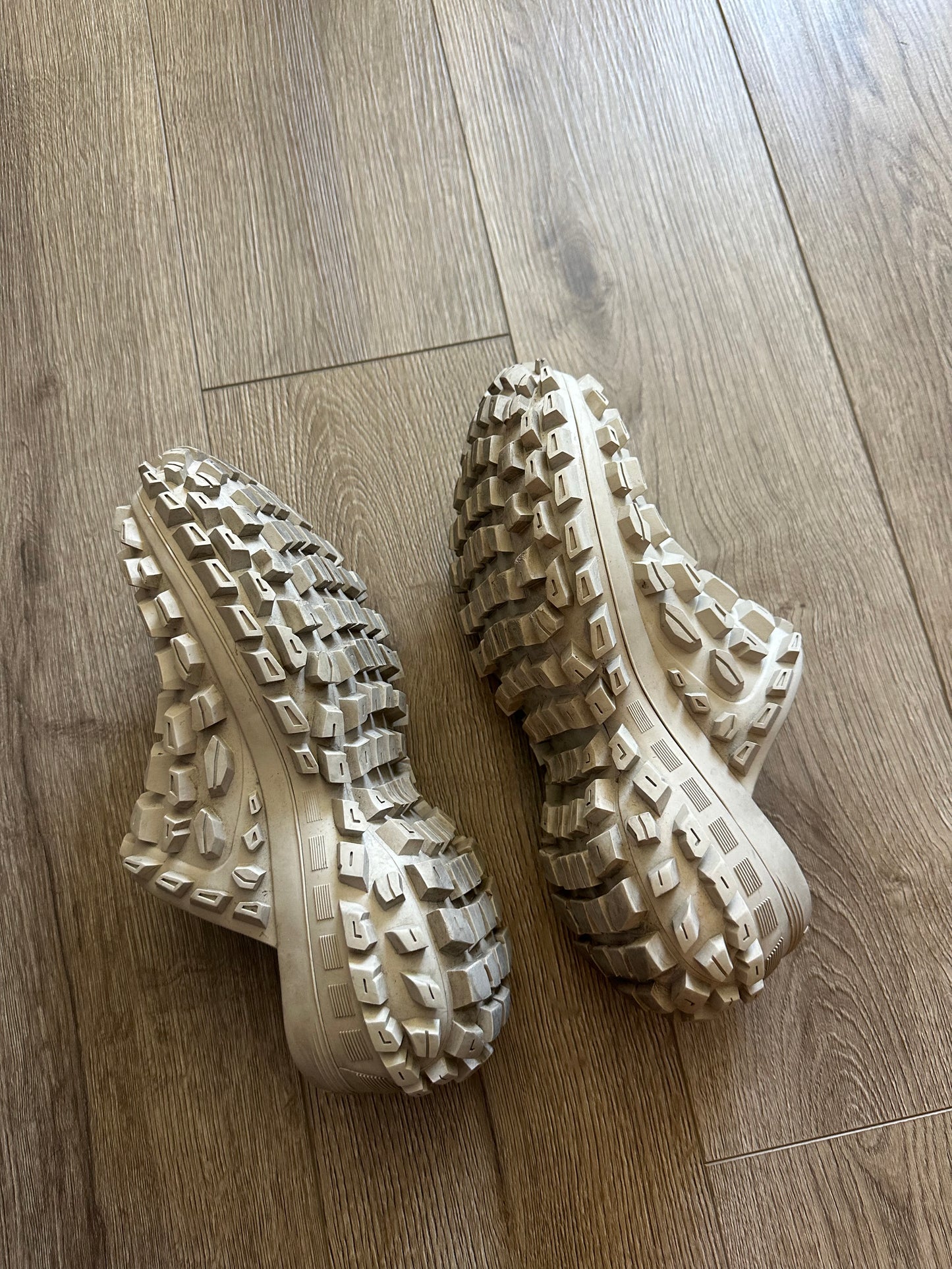 Balenciaga Beige Defender Clog