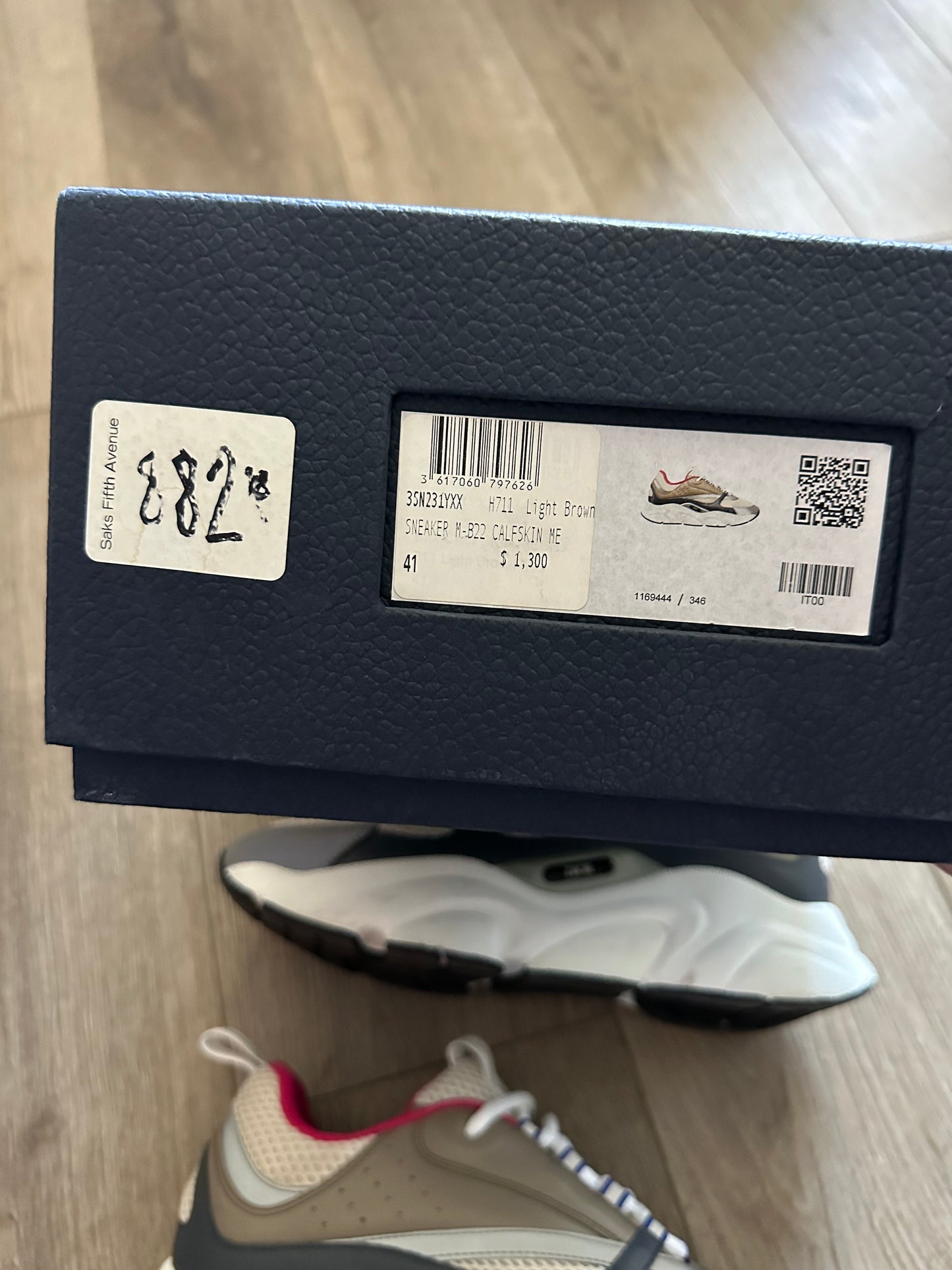 Dior B22 Beige Deep Grey