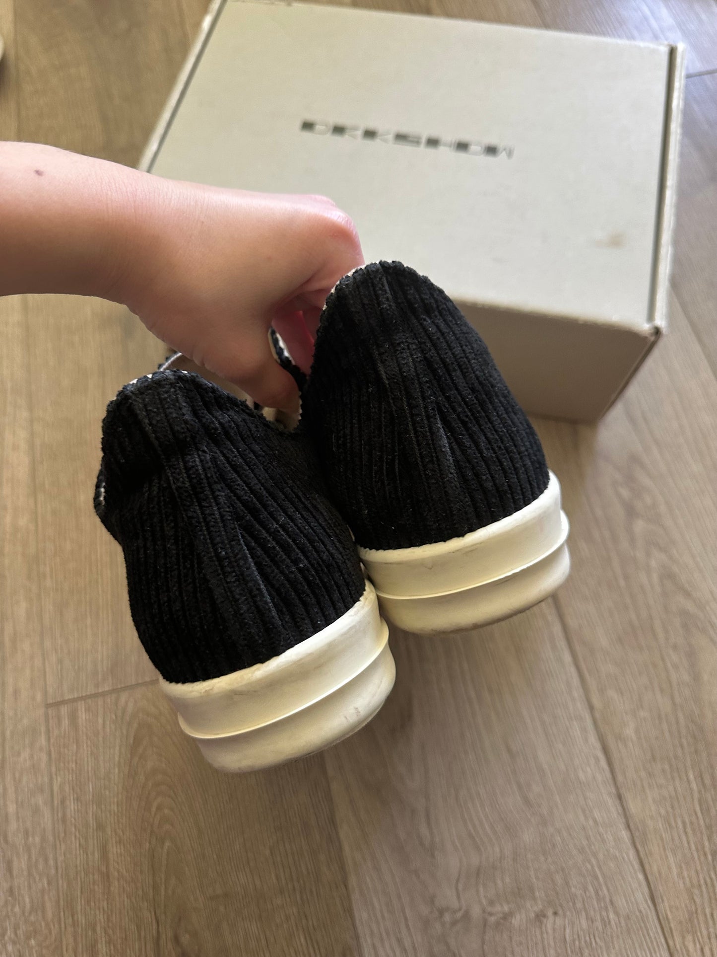 Rick Owens DRKSHDW Corduroy Ramones