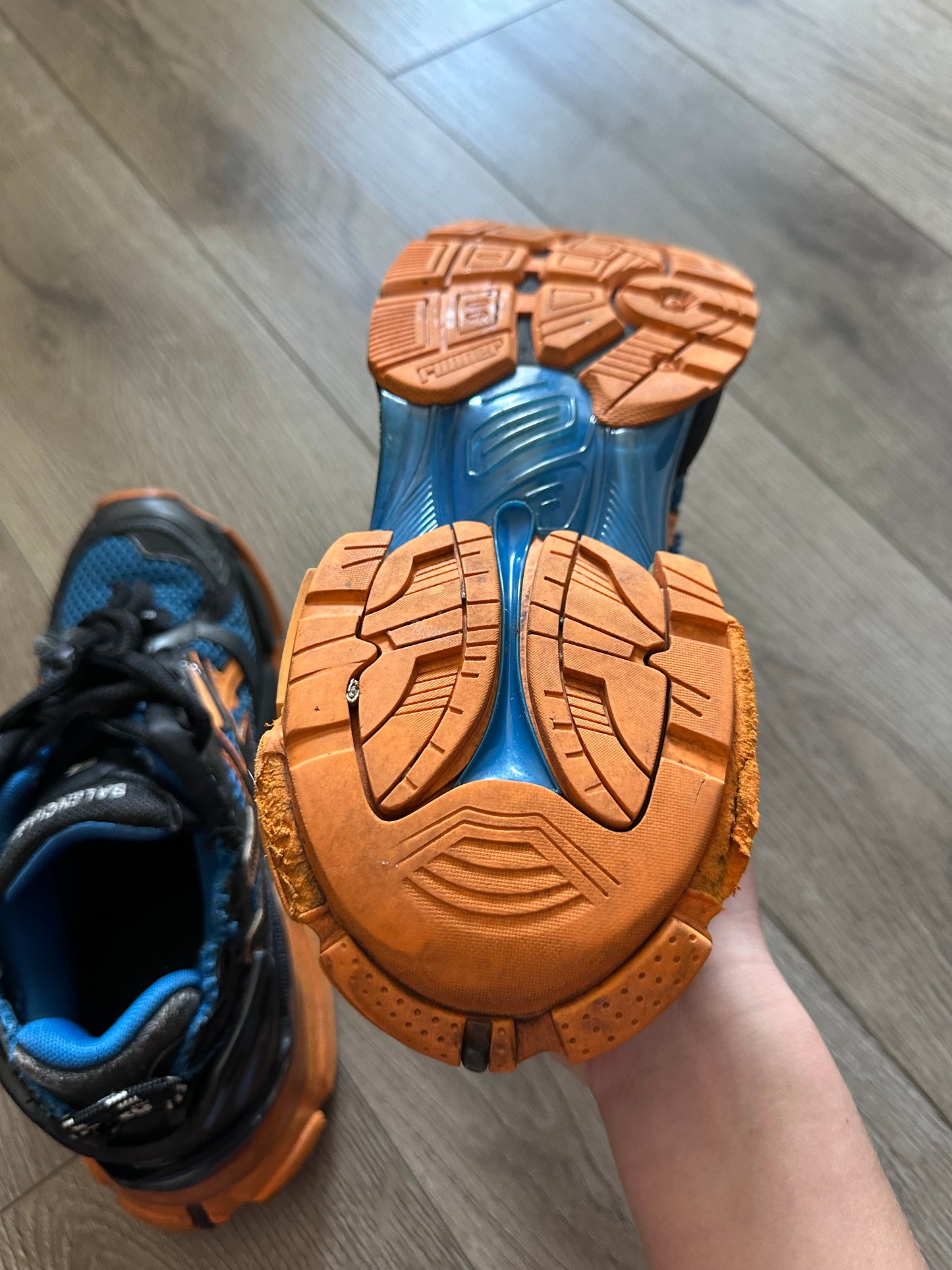 Balenciaga Orange Blue Runners