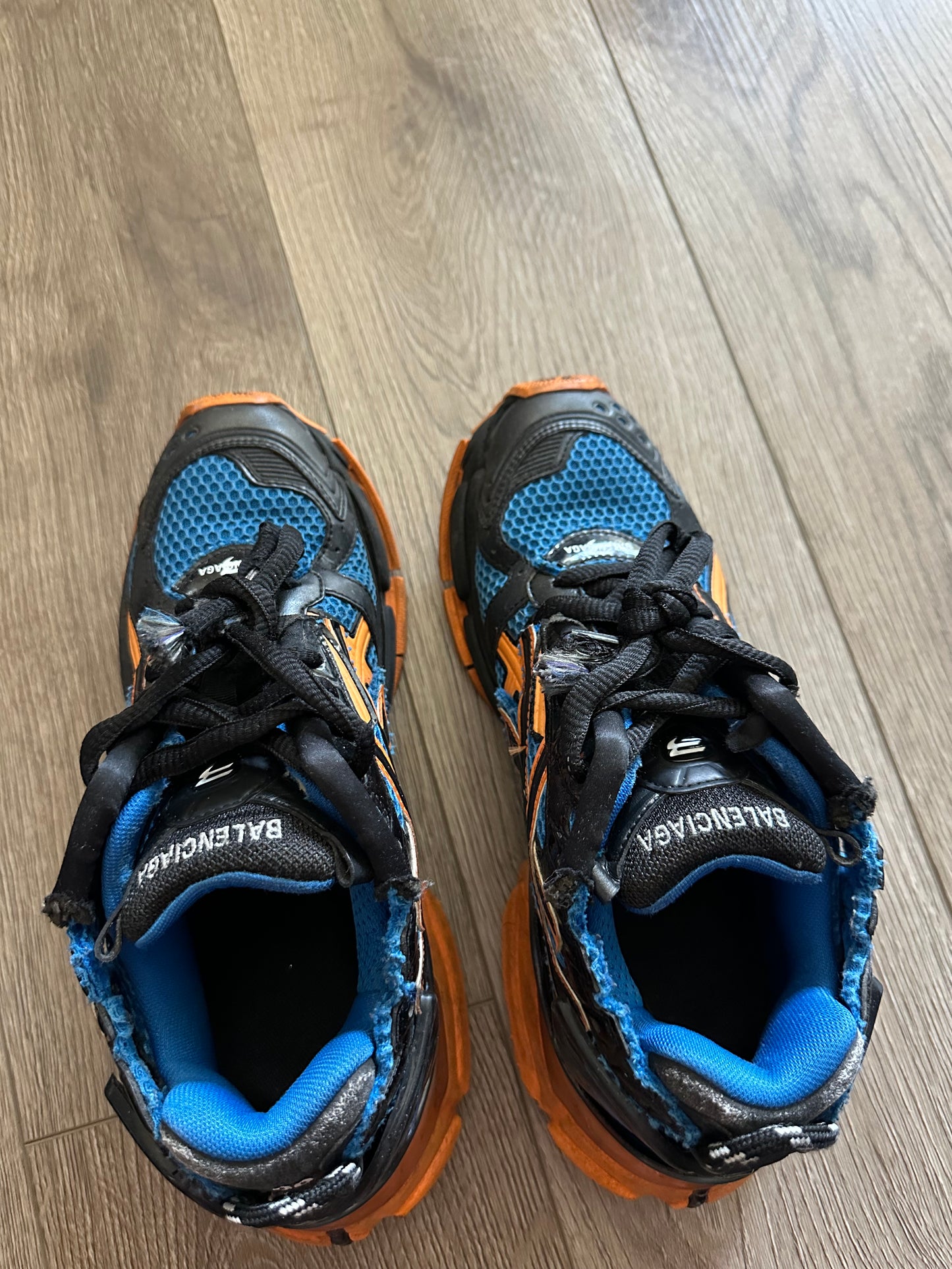 Balenciaga Orange Blue Runners