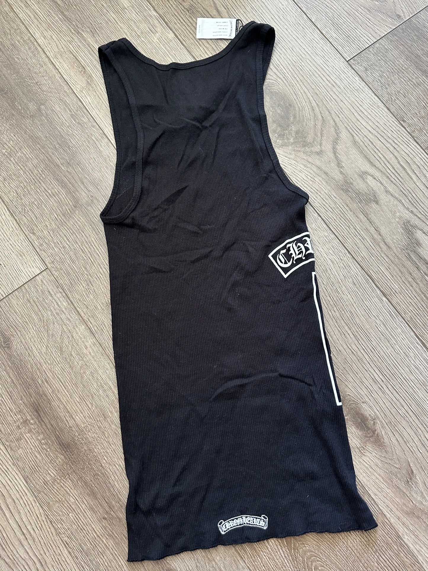 Chrome Hearts Tank Top Black T-Bar
