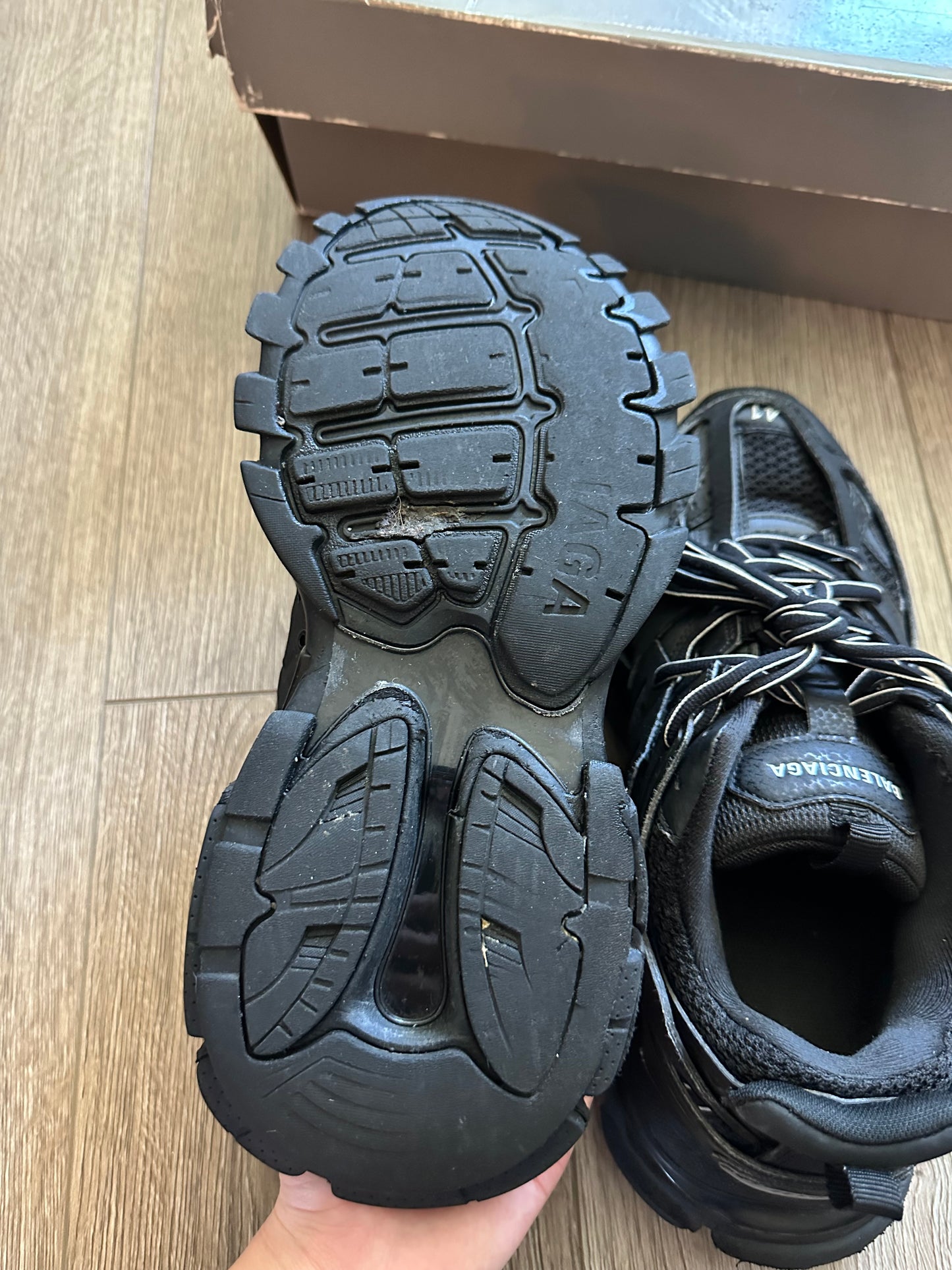 Balenciaga Black Tracks