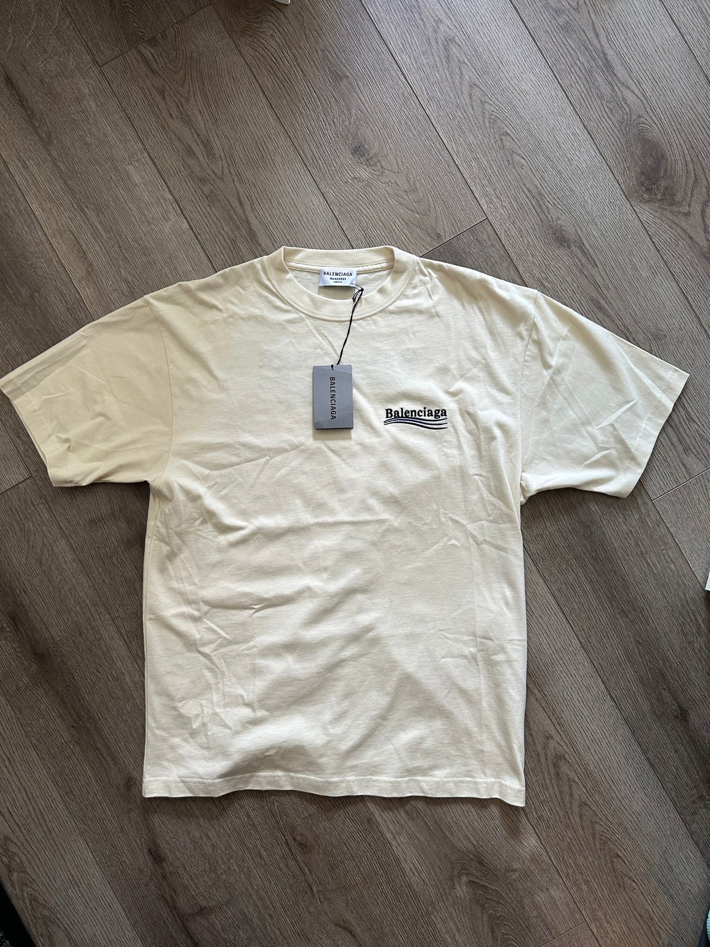 Balenciaga Political Campaign Logo T-Shirt