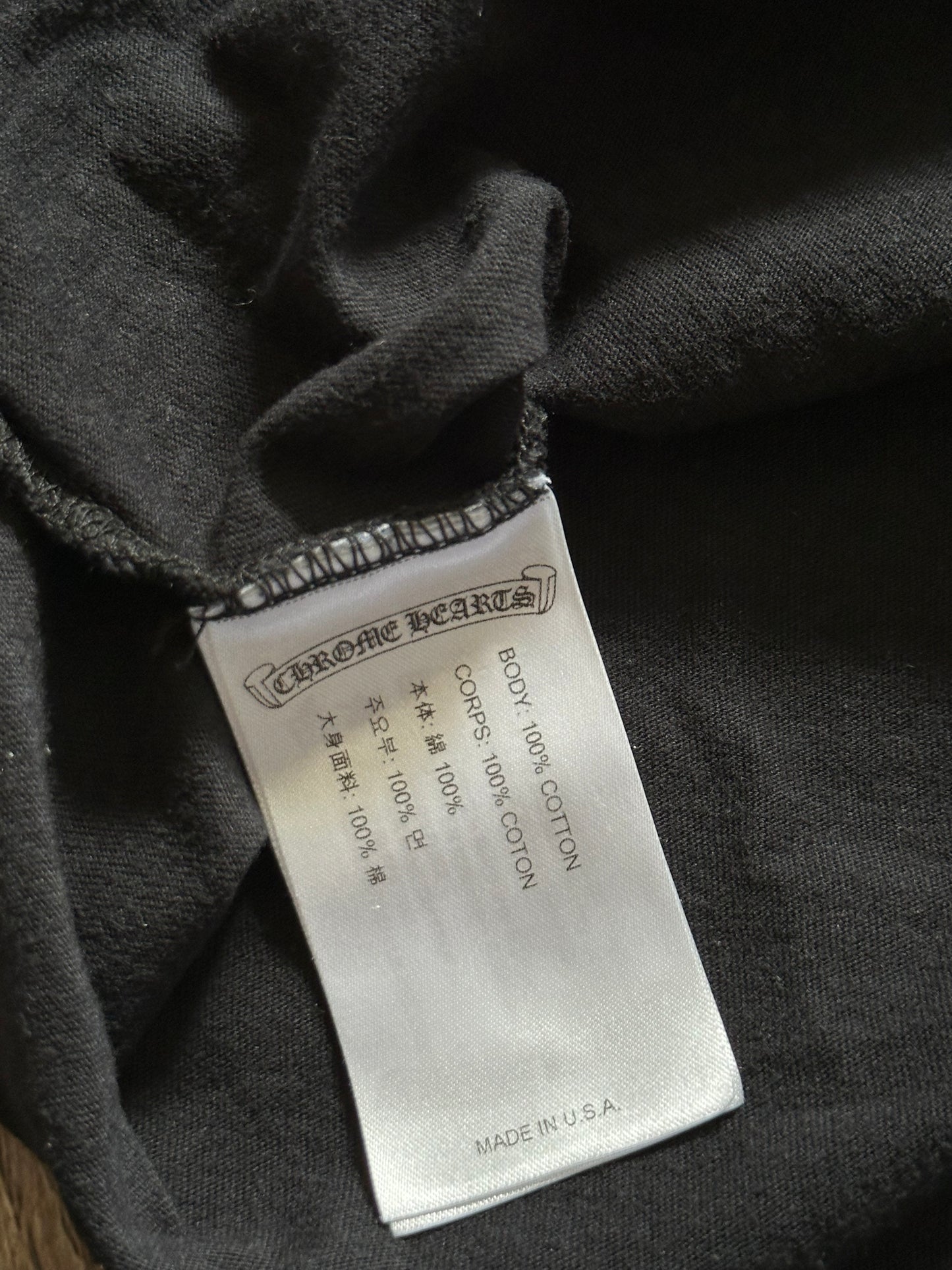 Chrome Hearts Made In Hollywood Plus Cross T-Shirt