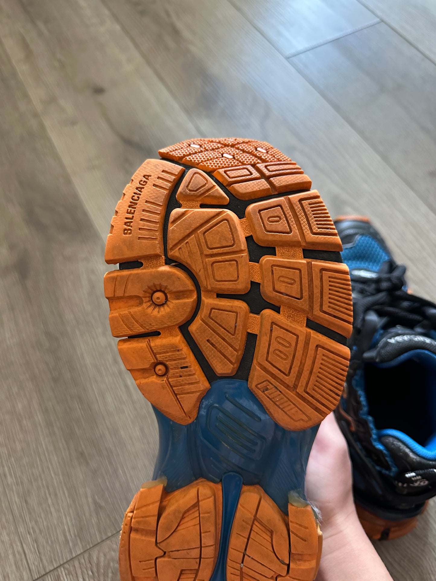 Balenciaga Orange Blue Runners