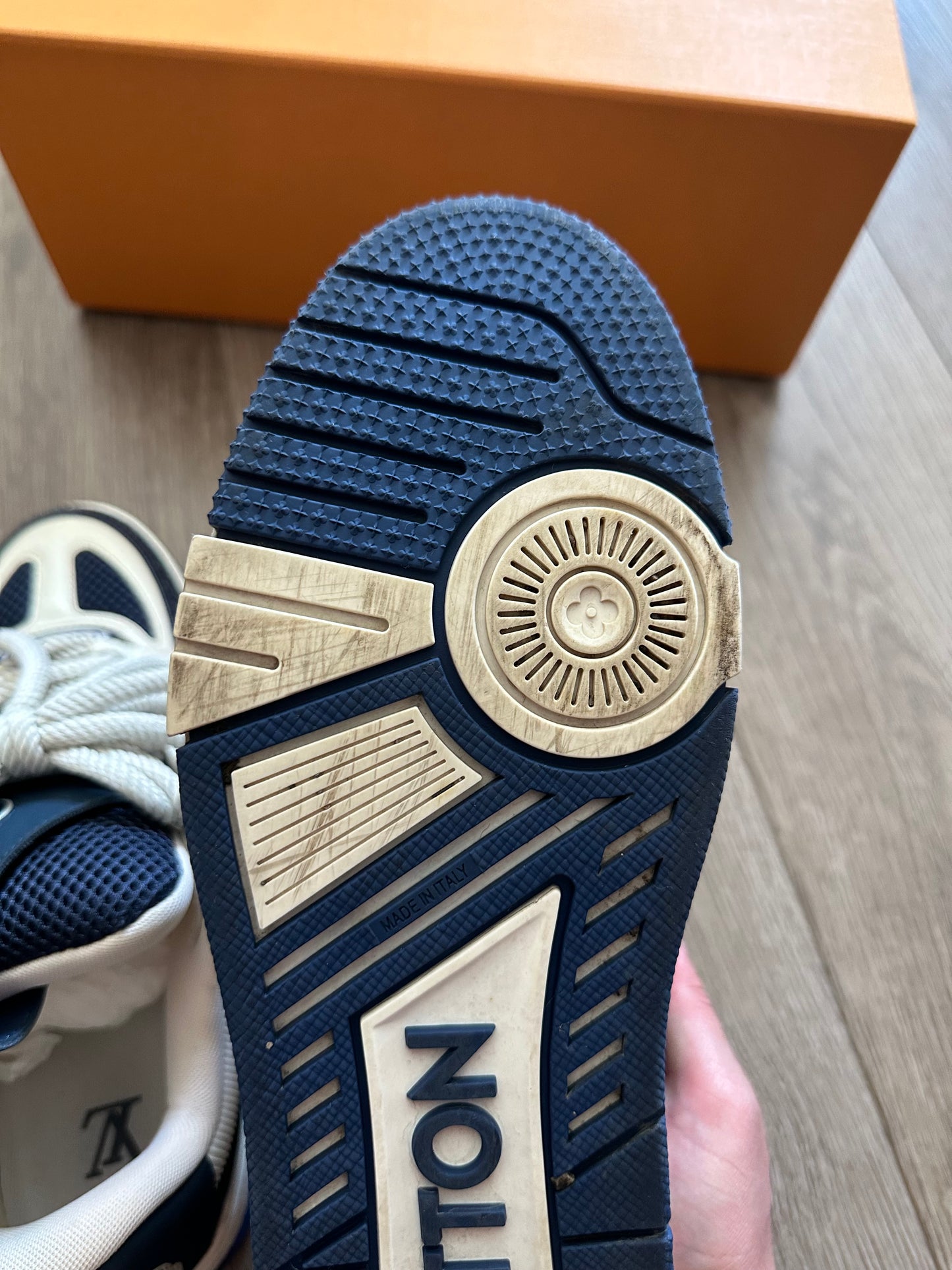 Louis Vuitton LV Skate Sneaker
Marine White