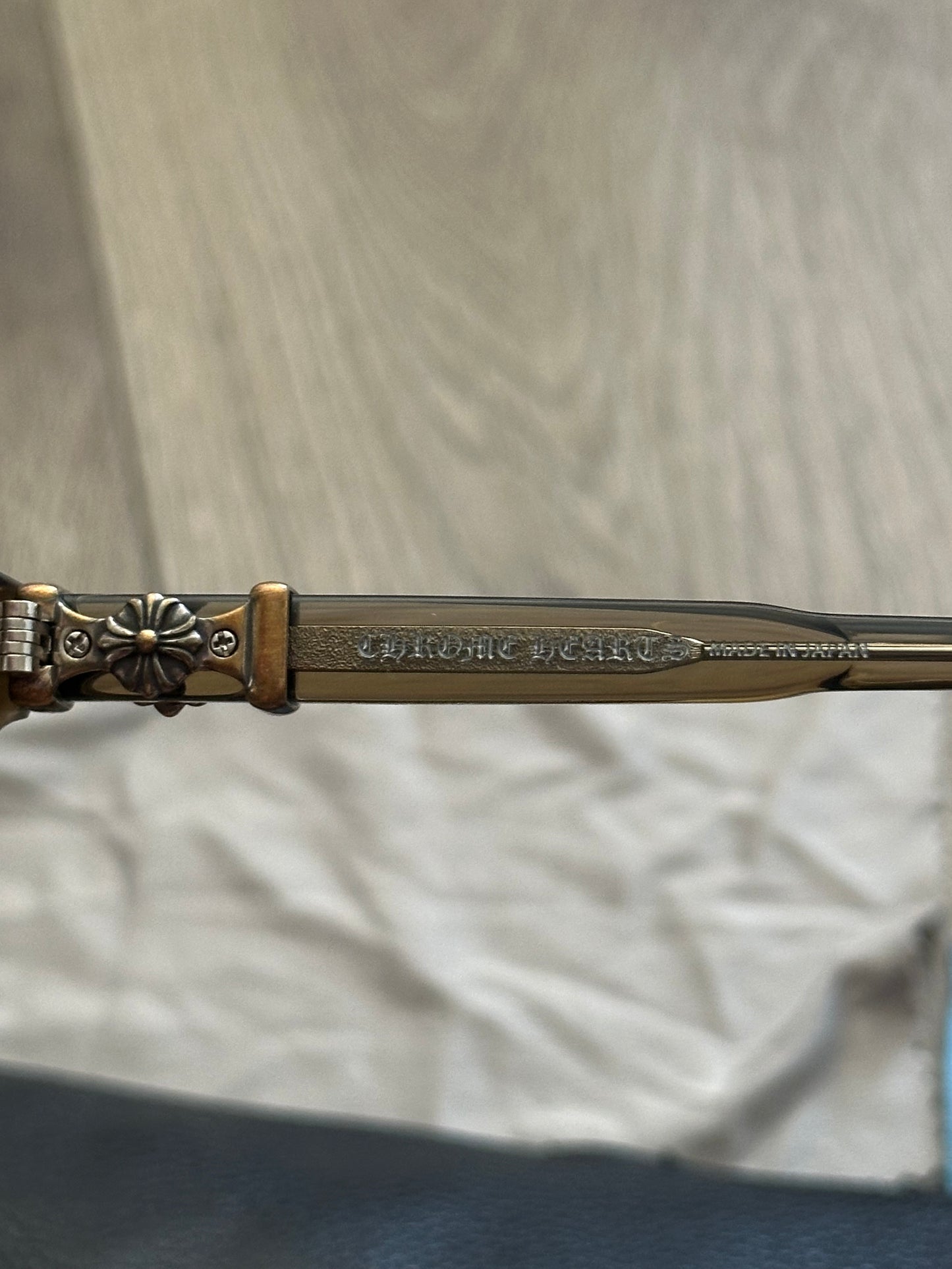 Chrome Hearts Cox Ucker Army Lens Sterling Silver 52-19-153