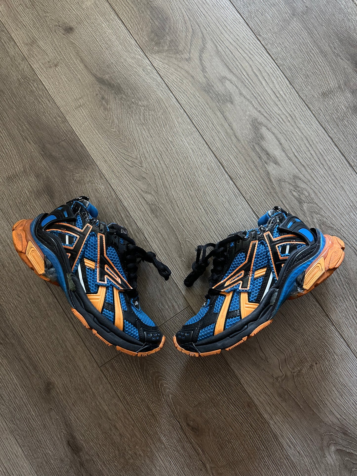 Balenciaga Orange Blue Runners