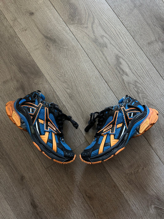 Balenciaga Orange Blue Runners