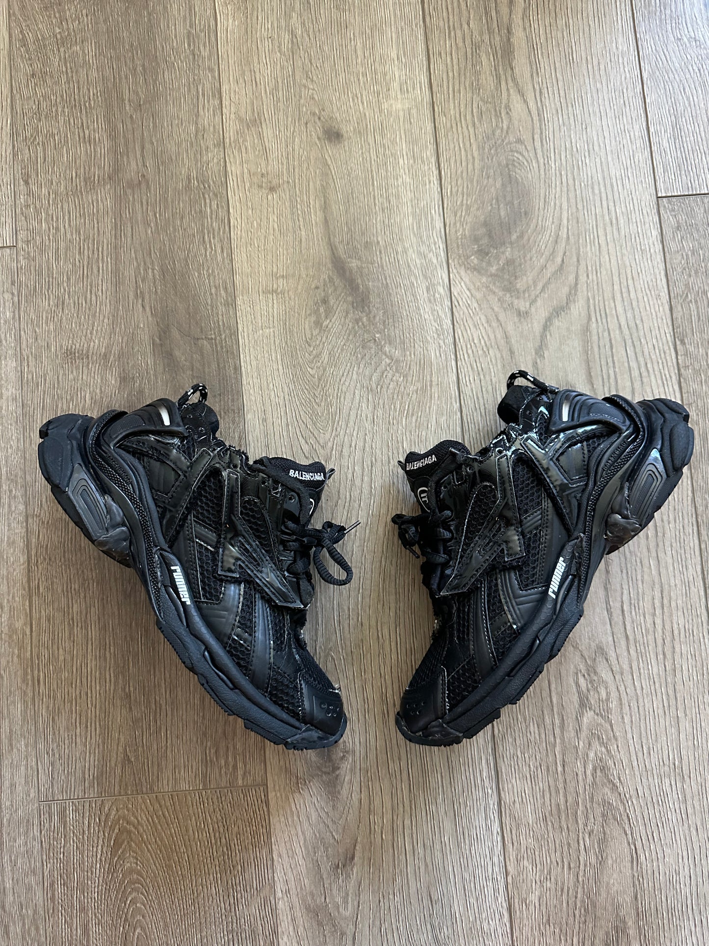 Balenciaga Black Runners