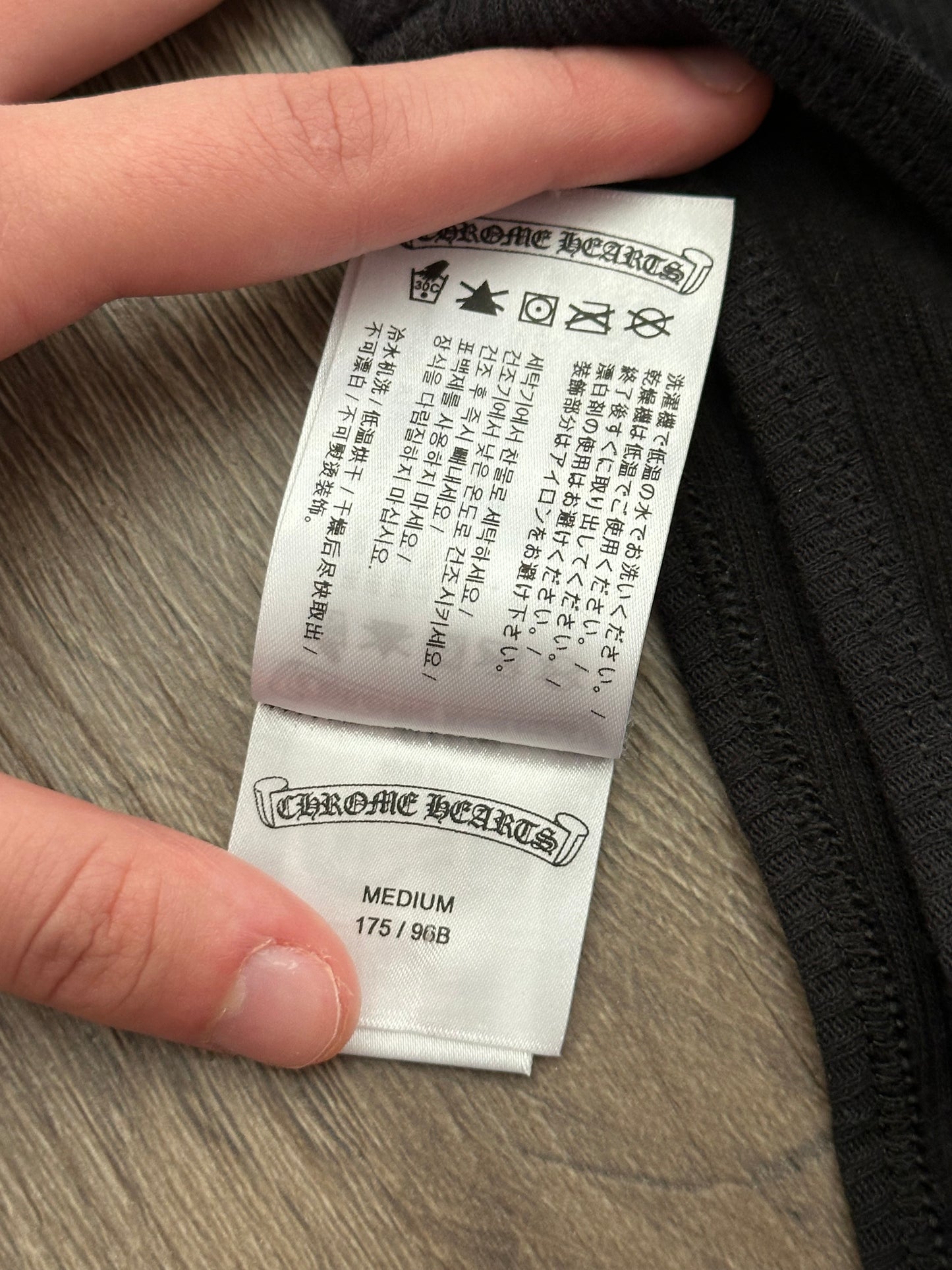 Chrome Hearts Tank Top Black T-Bar