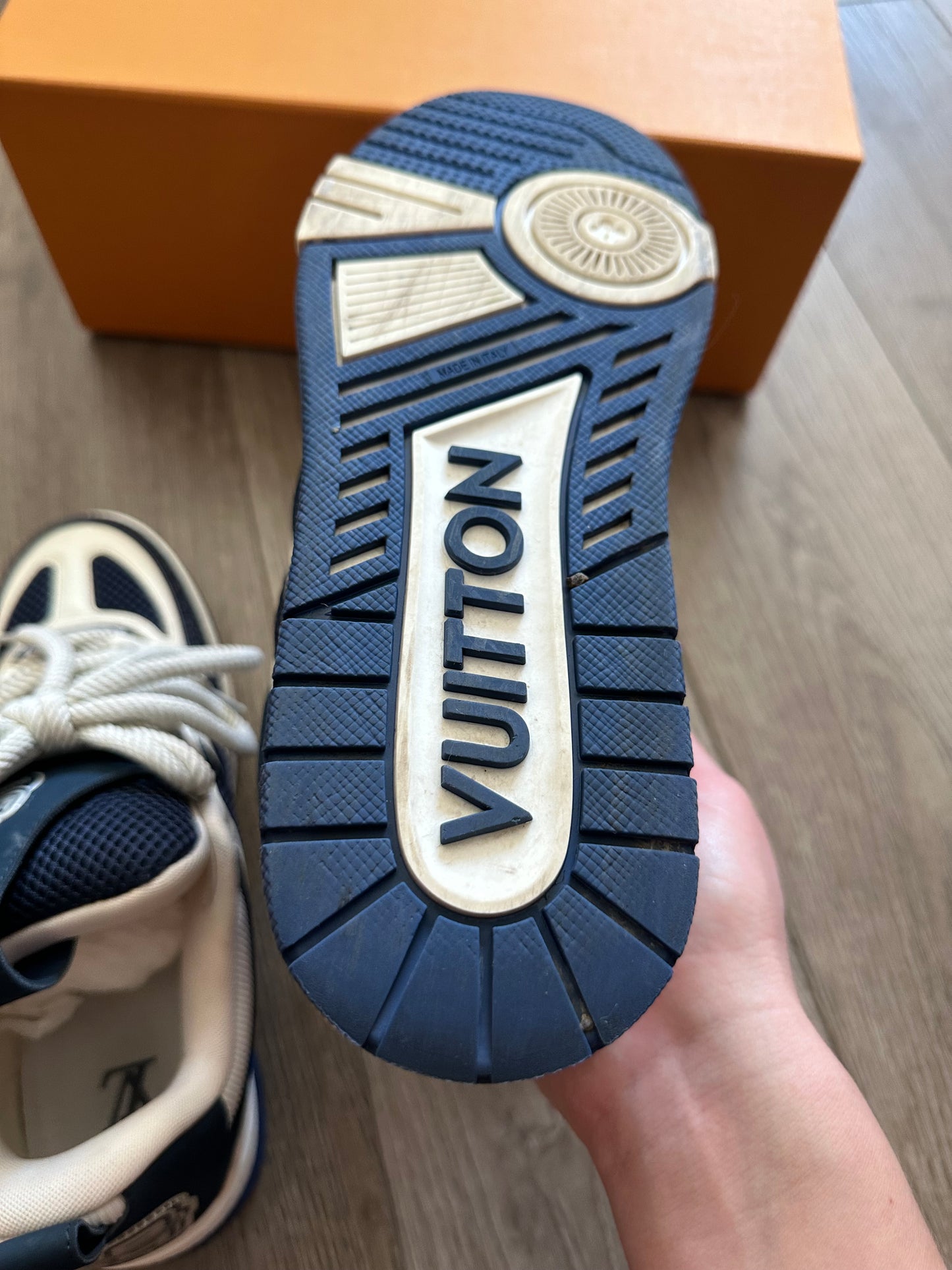 Louis Vuitton LV Skate Sneaker
Marine White