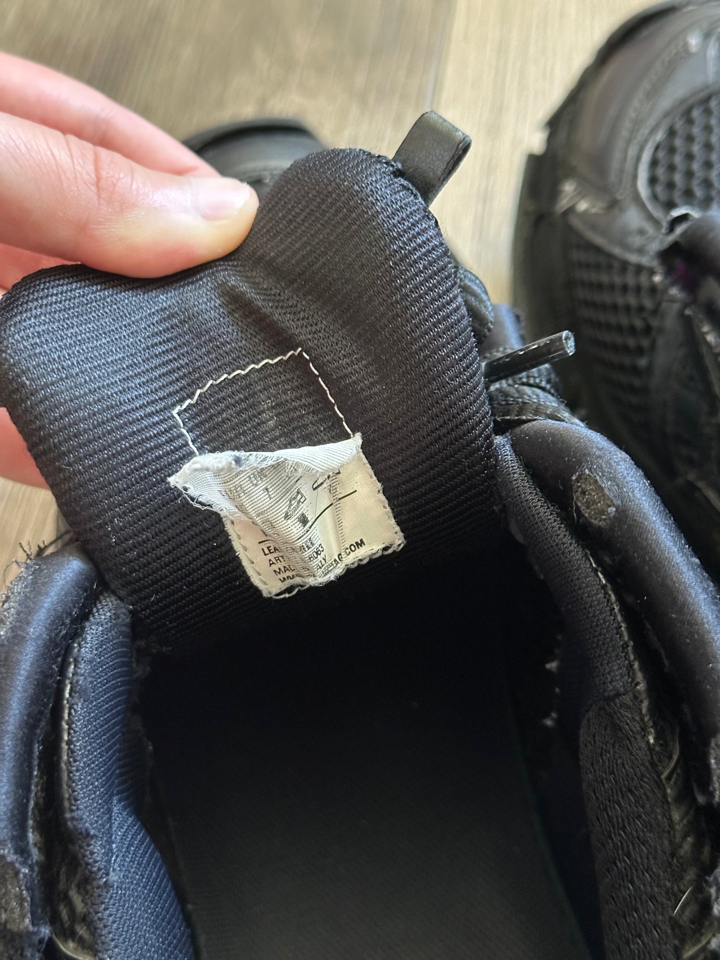 Balenciaga Black Runners