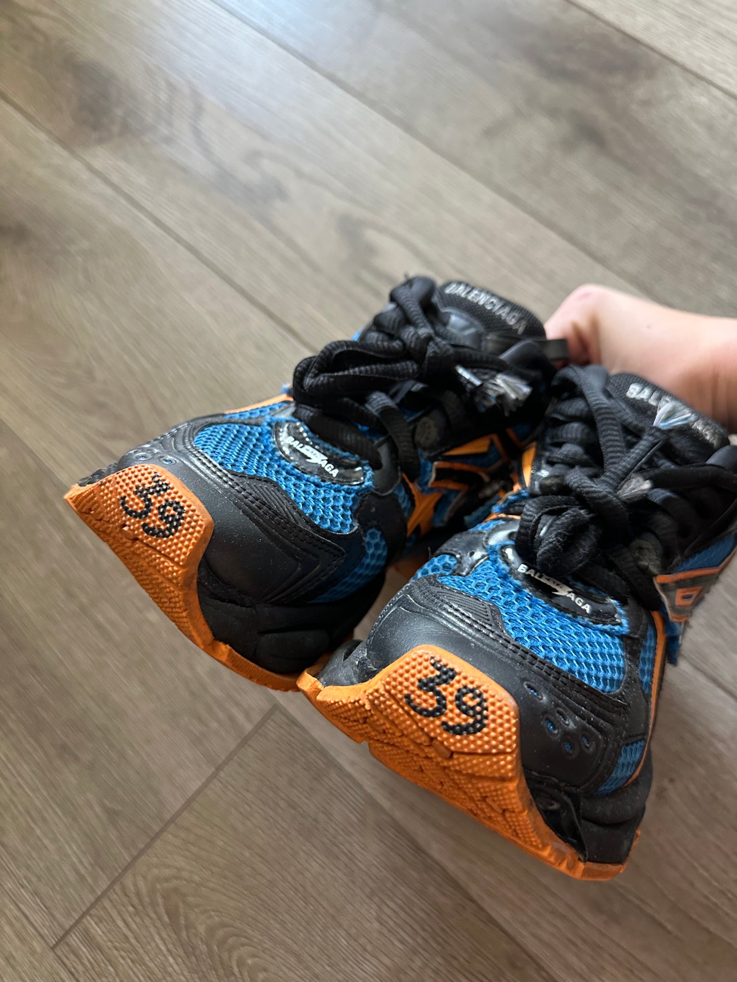 Balenciaga Orange Blue Runners