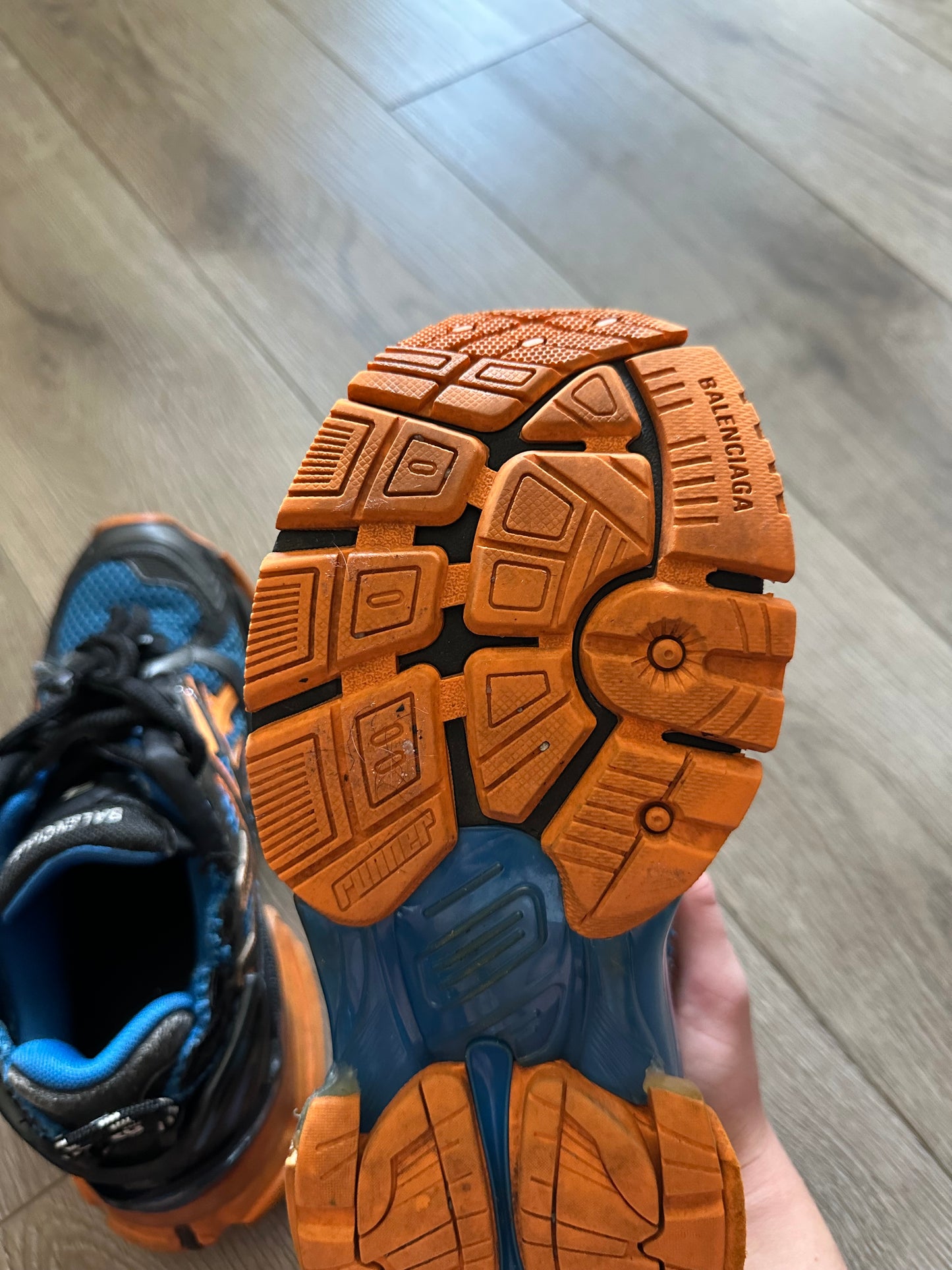 Balenciaga Orange Blue Runners