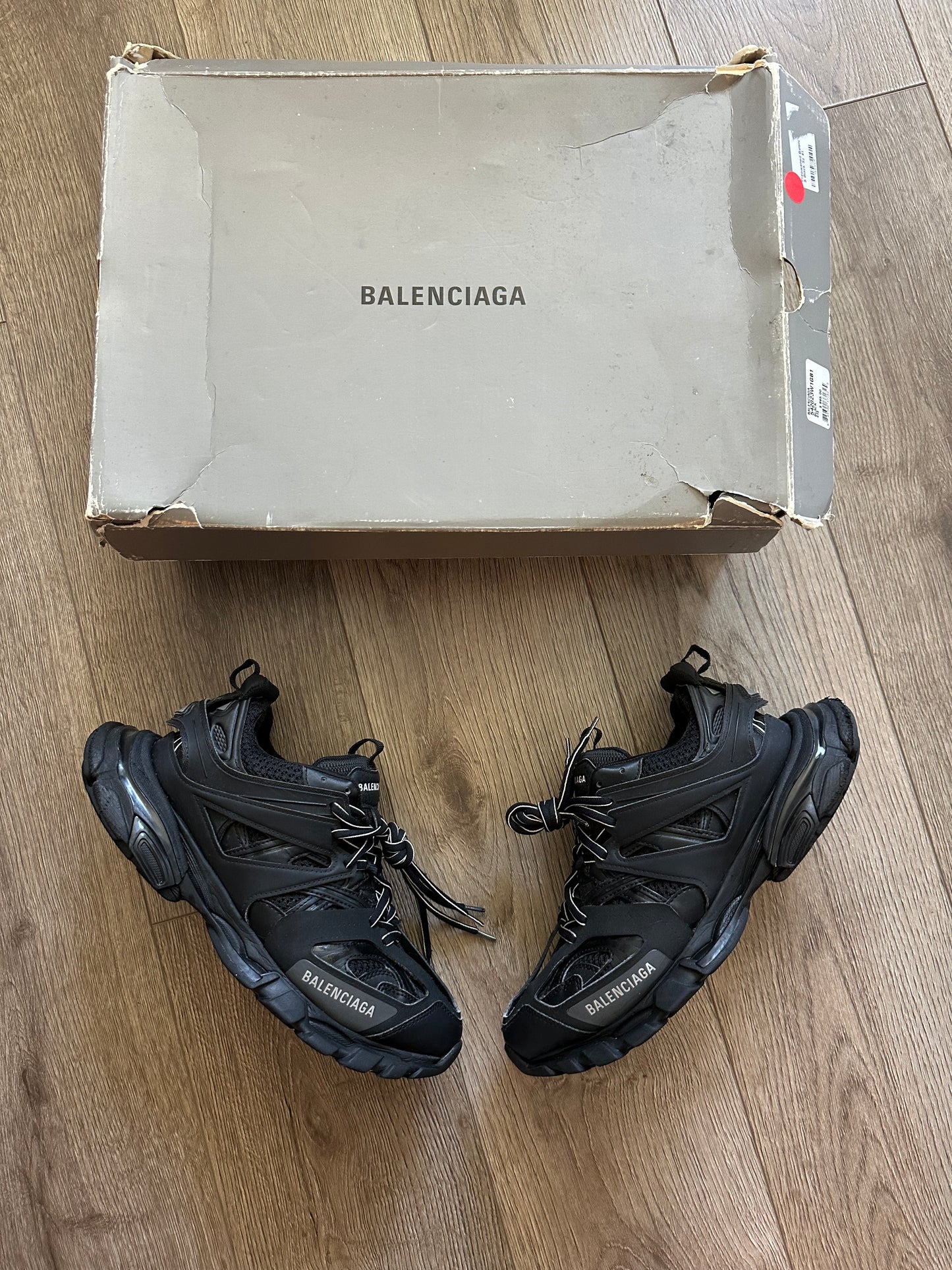 Balenciaga Black Tracks