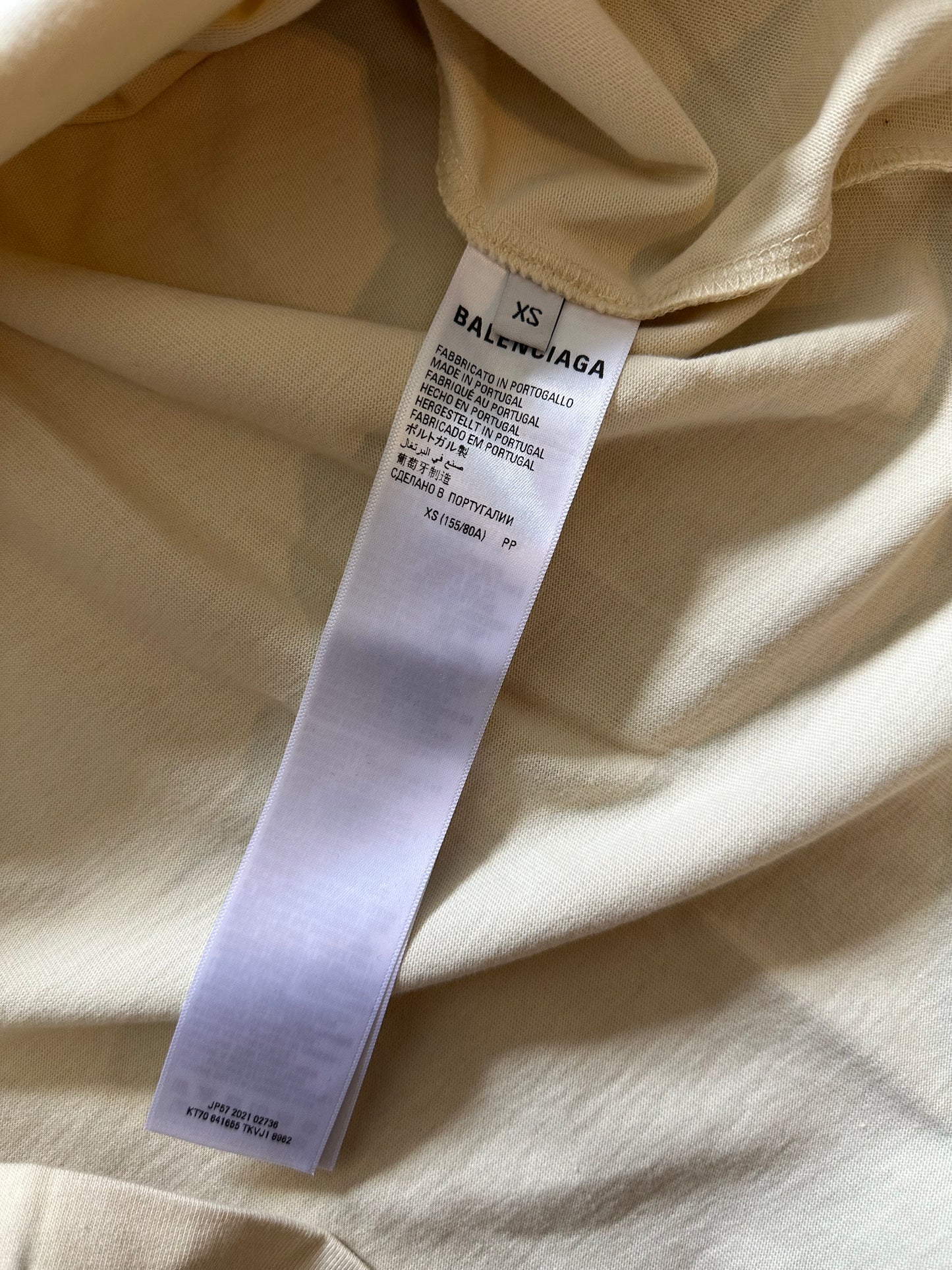 Balenciaga Political Campaign Logo T-Shirt