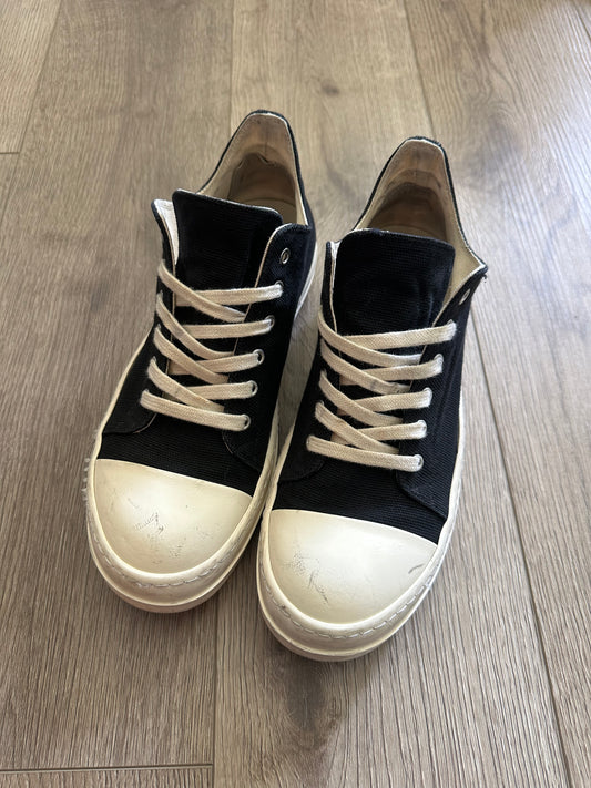 Rick Owens DRKSHDW Canvas Ramones