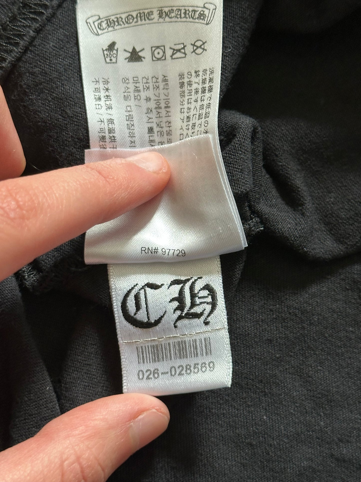 Chrome Hearts Made In Hollywood Plus Cross T-Shirt