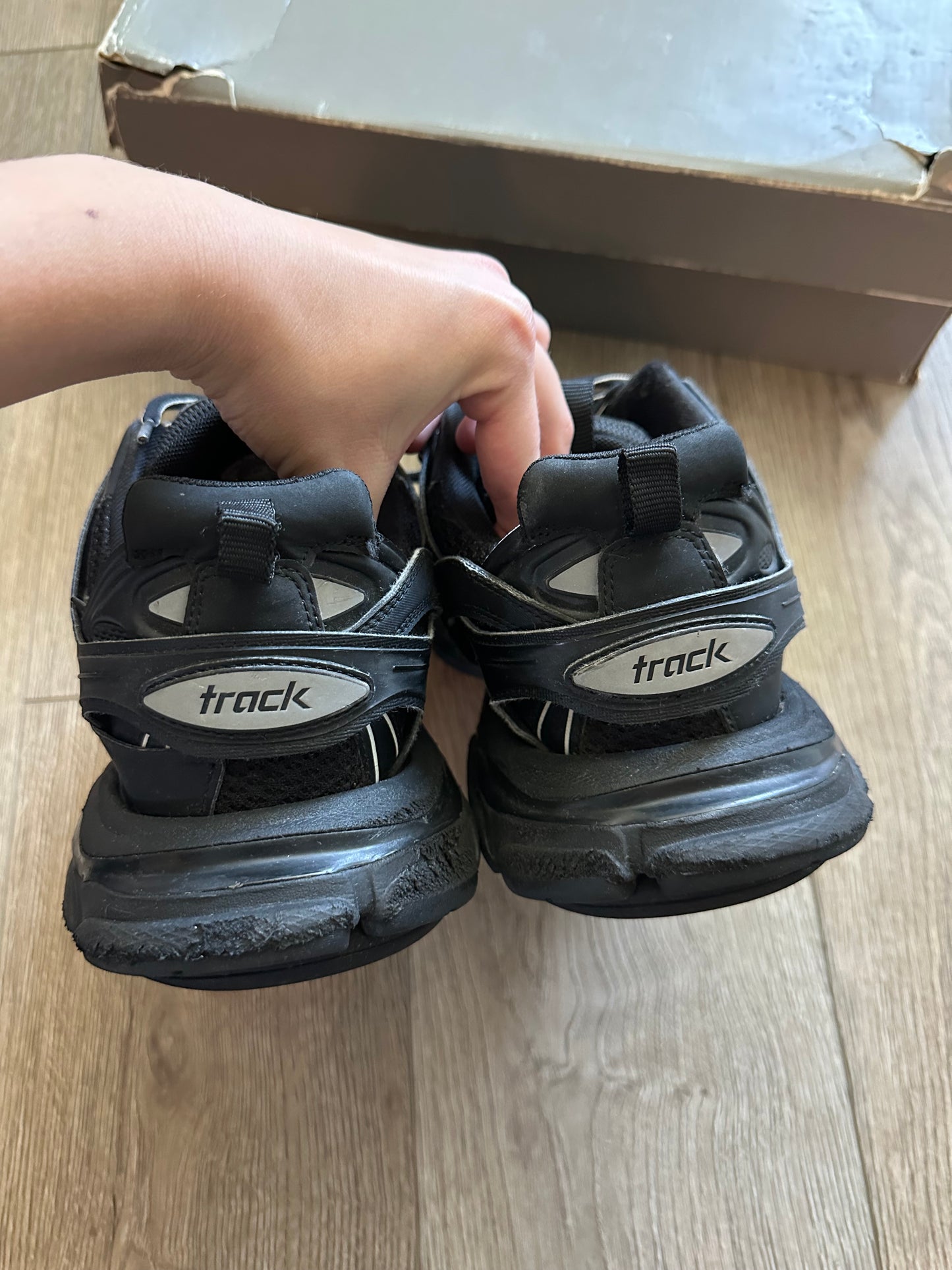 Balenciaga Black Tracks