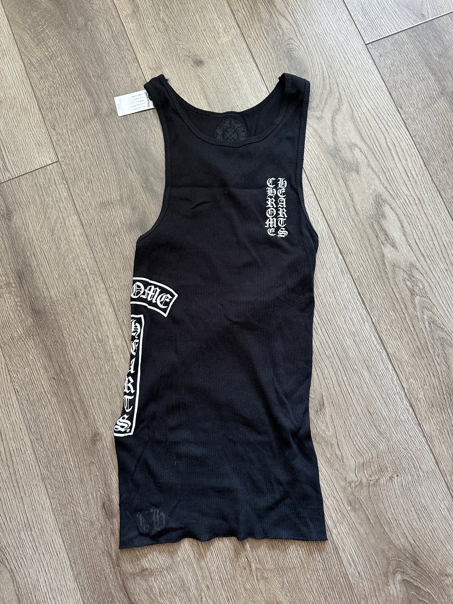 Chrome Hearts Tank Top Black T-Bar