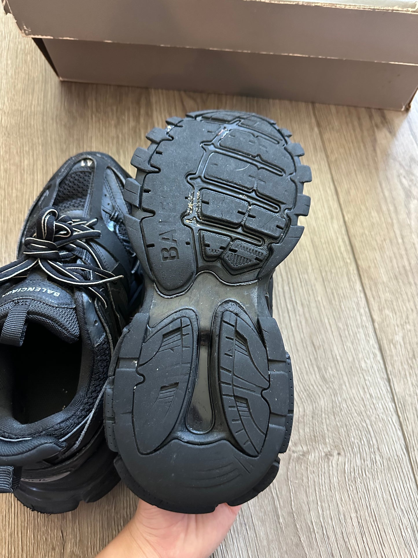 Balenciaga Black Tracks