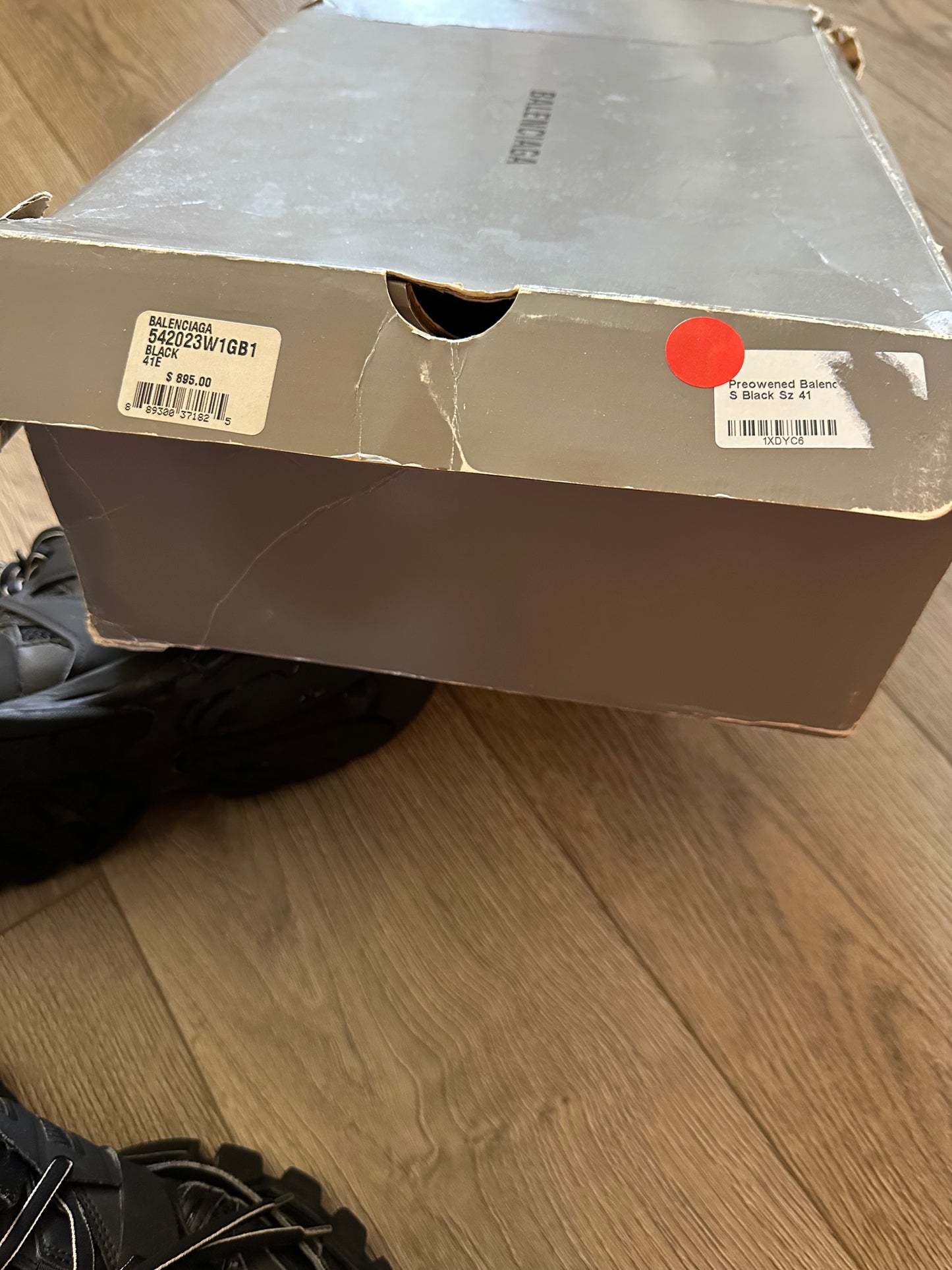 Balenciaga Black Tracks