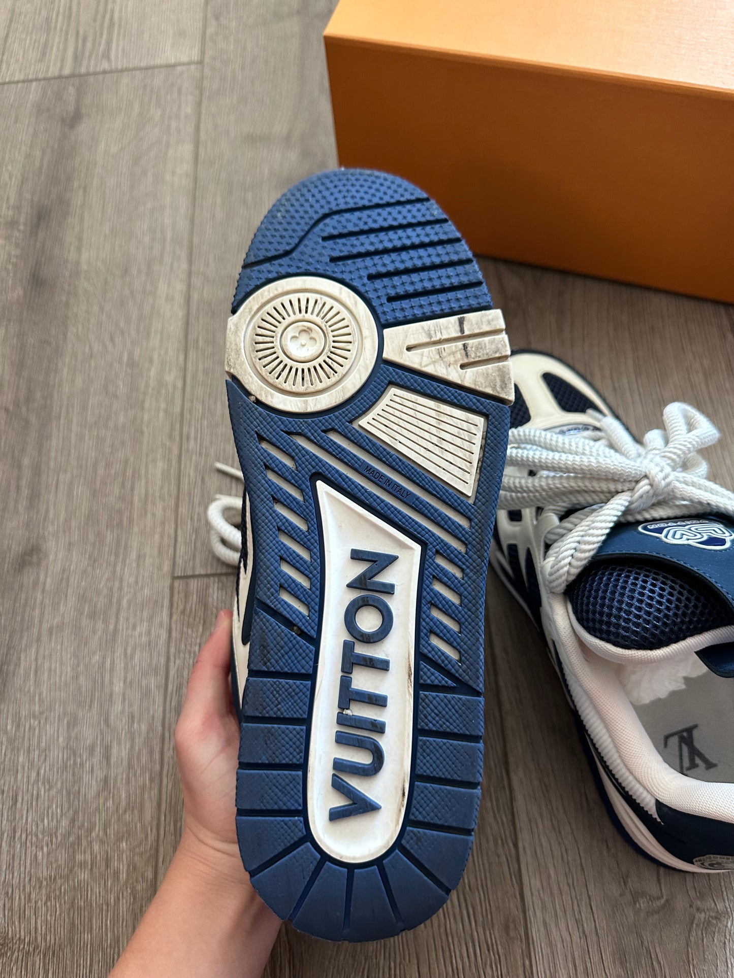 Louis Vuitton LV Skate Sneaker
Marine White